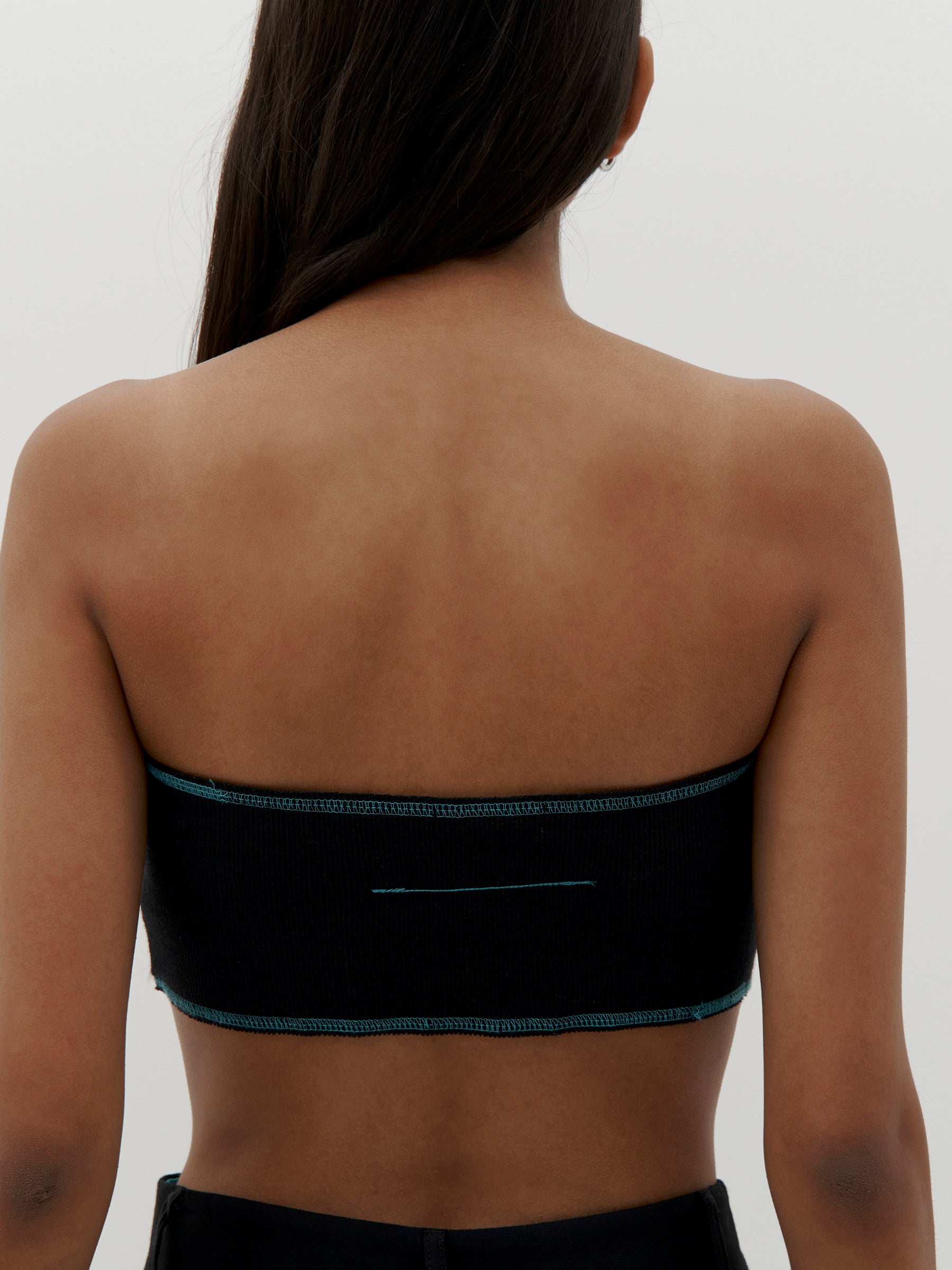 slim rib bandeau