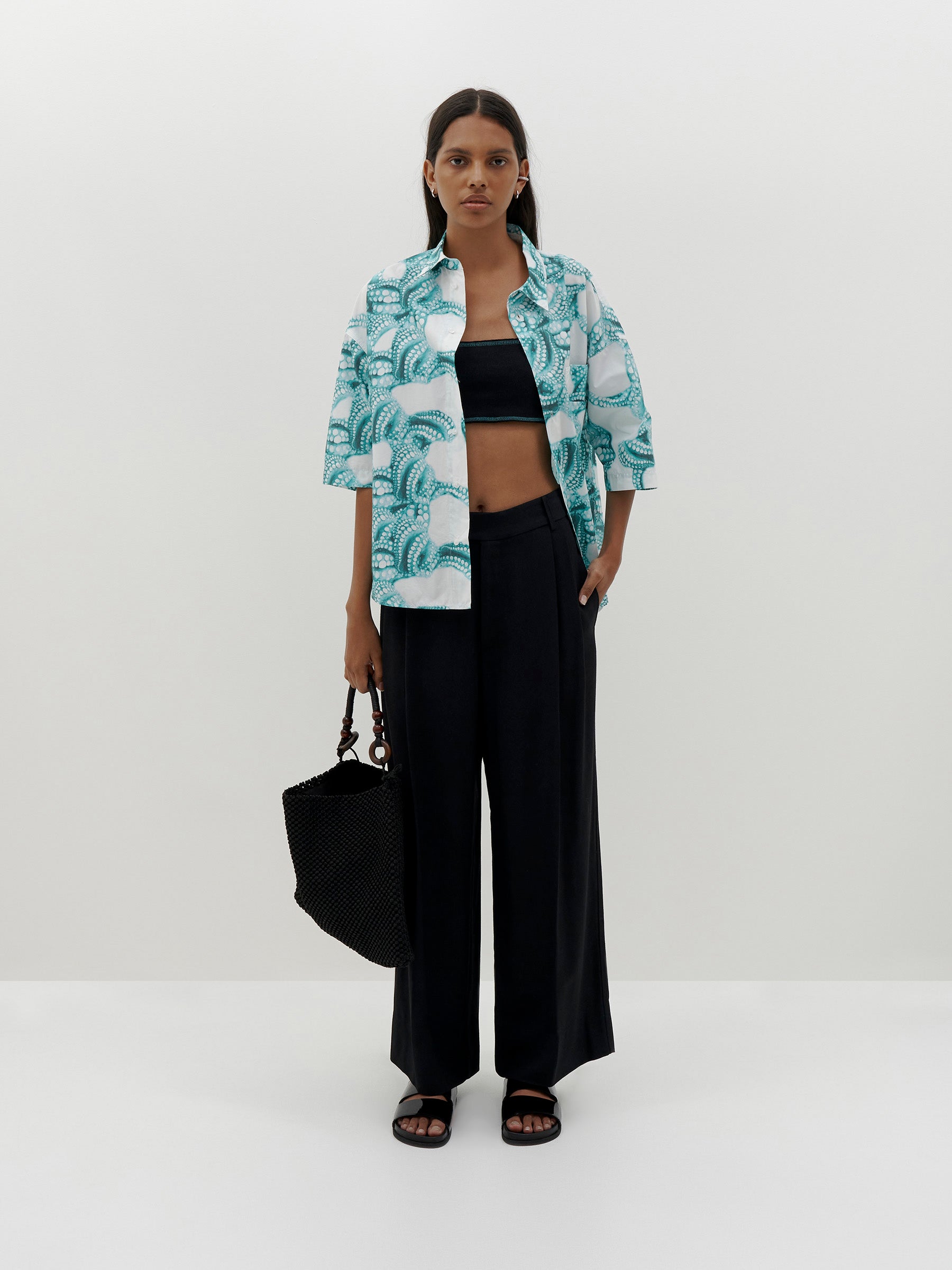 slim rib bandeau