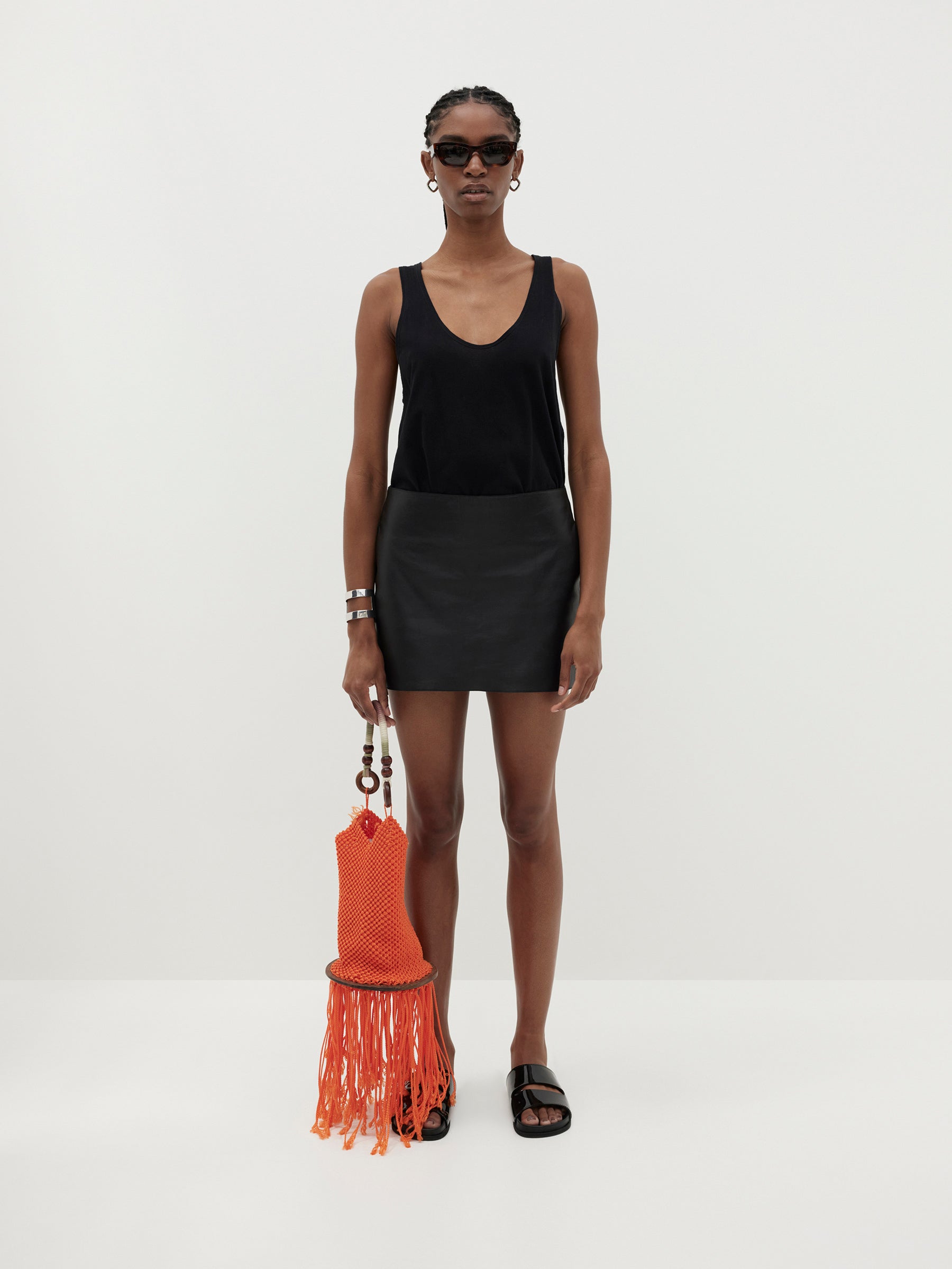 regular fit scoop tank
