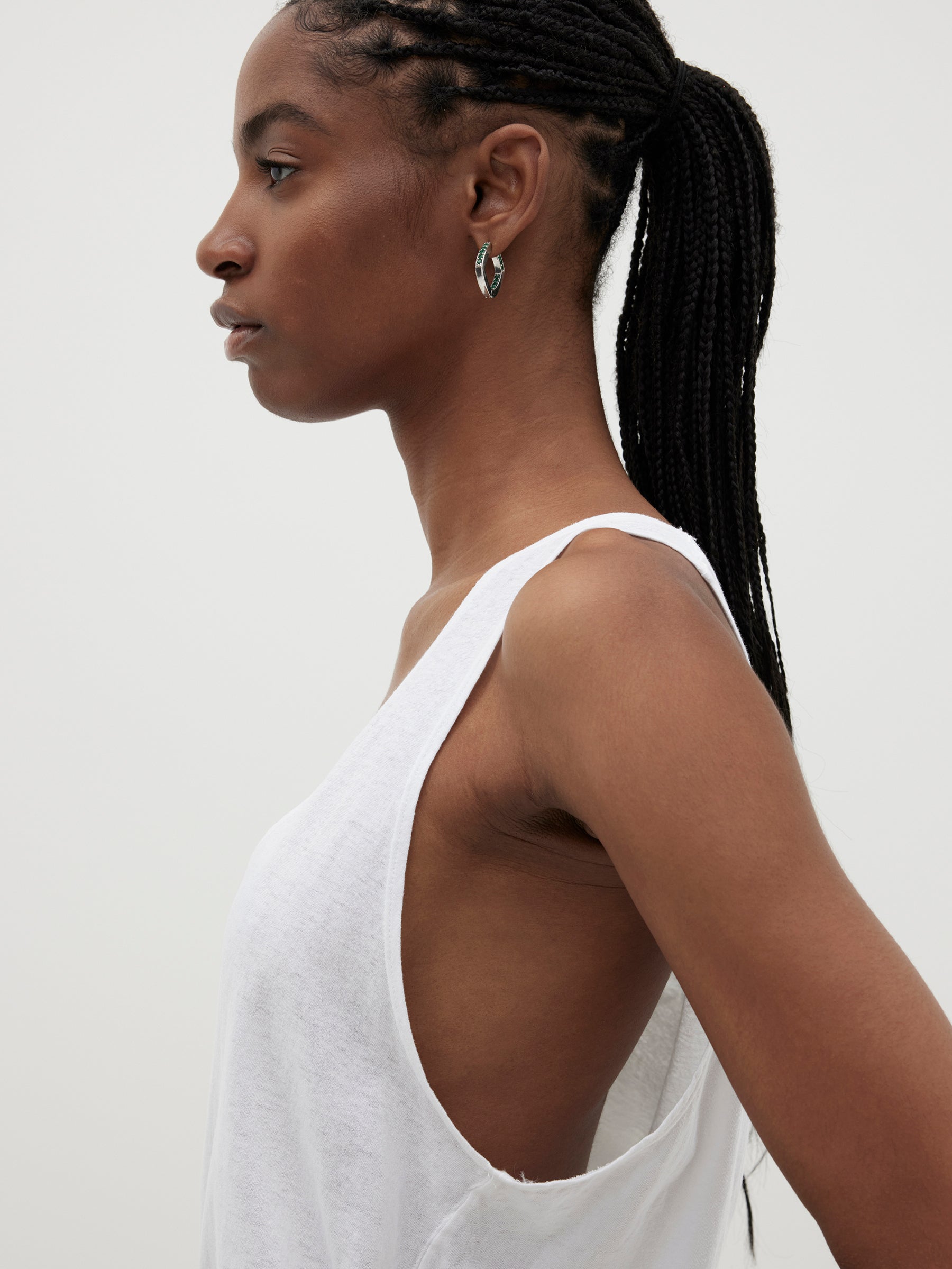 regular fit scoop tank