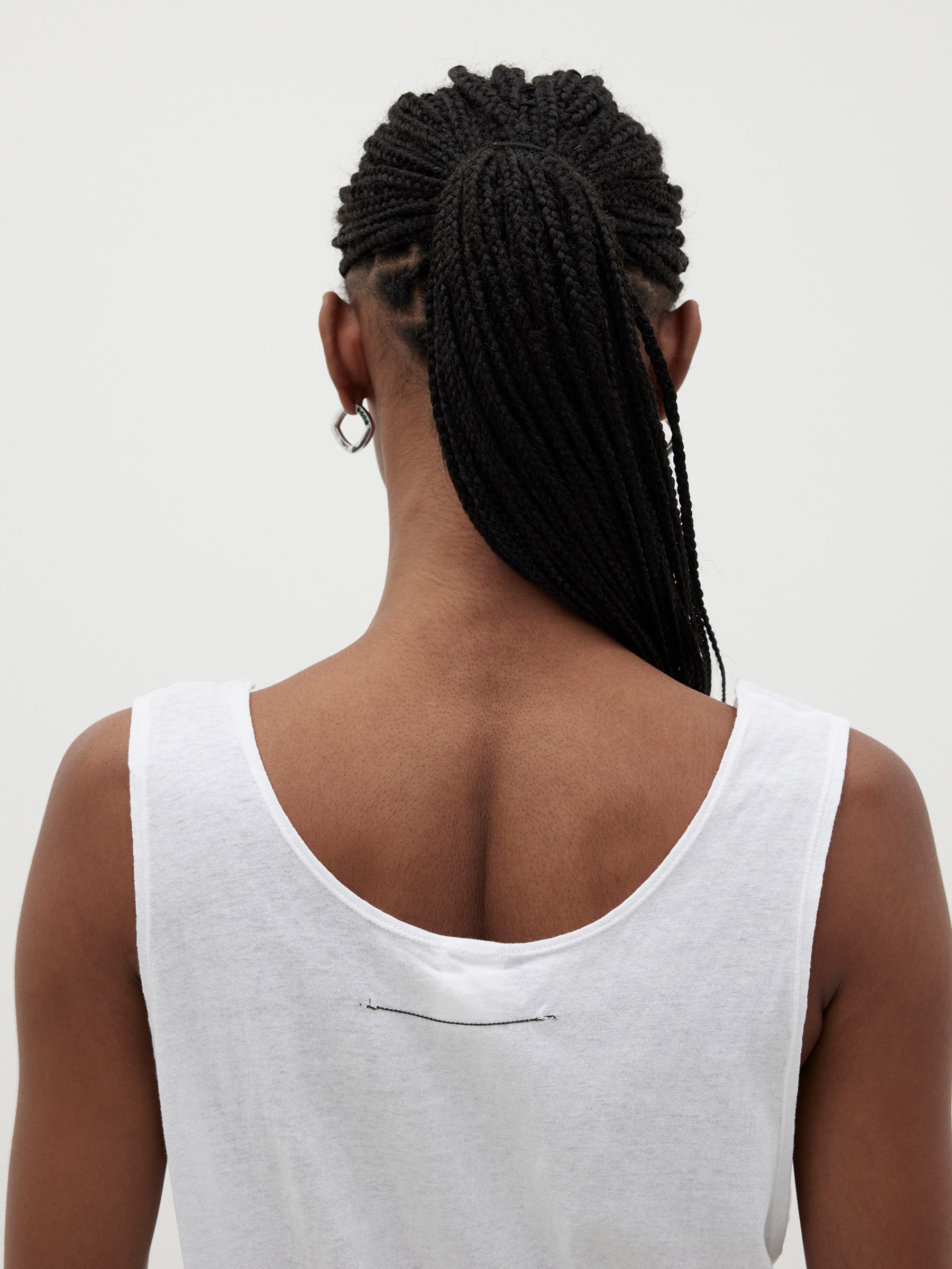 regular fit scoop tank