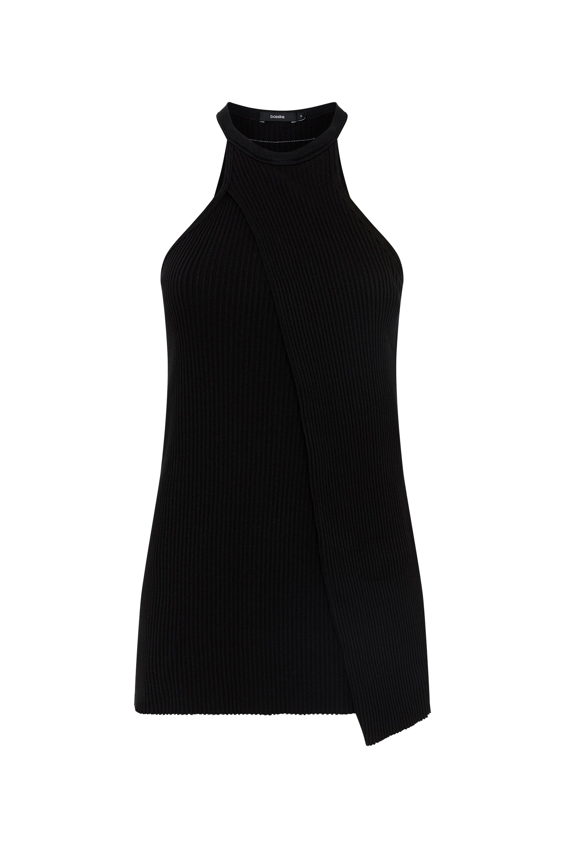 drapey rib layered tank
