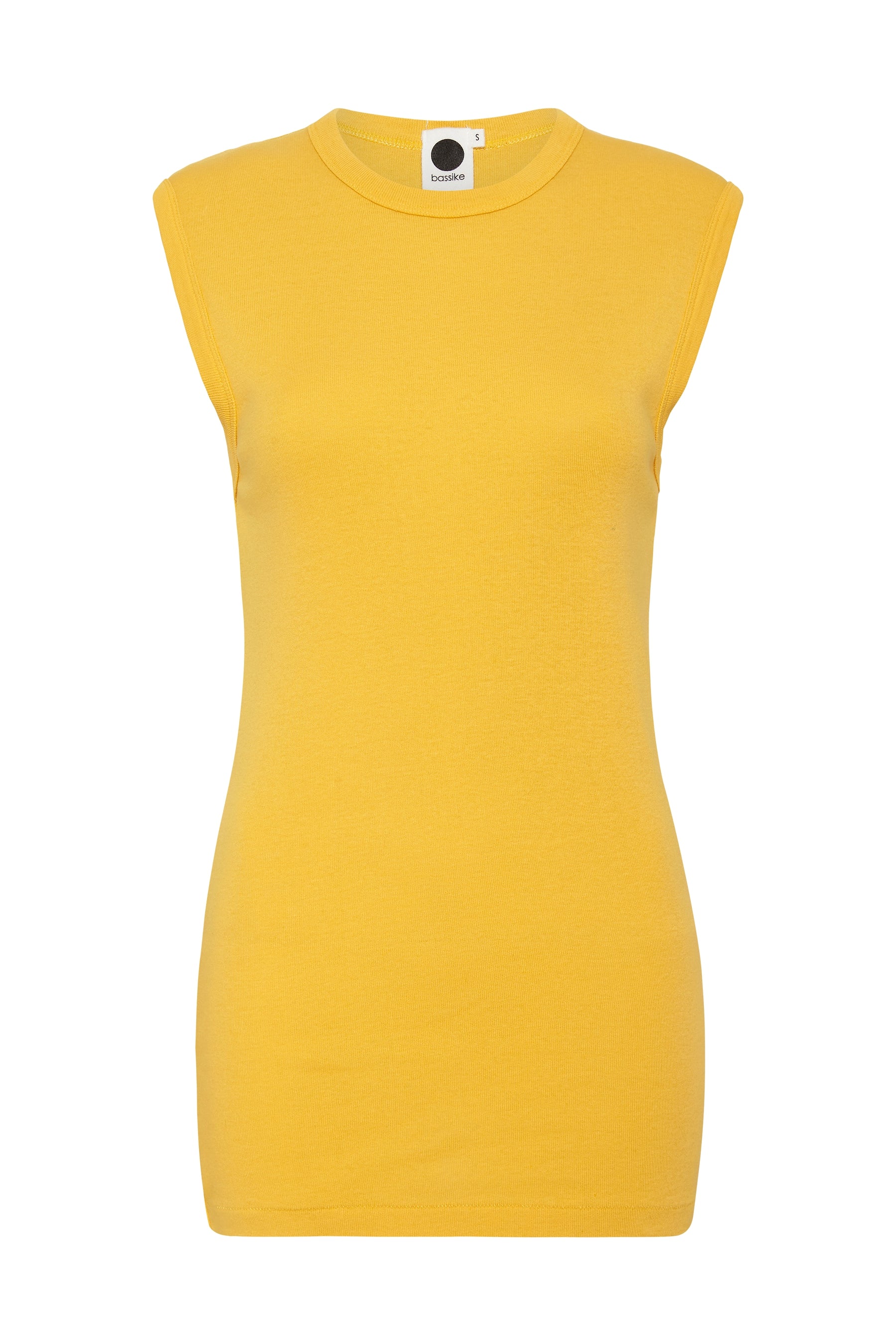 slim superfine rib muscle tank
