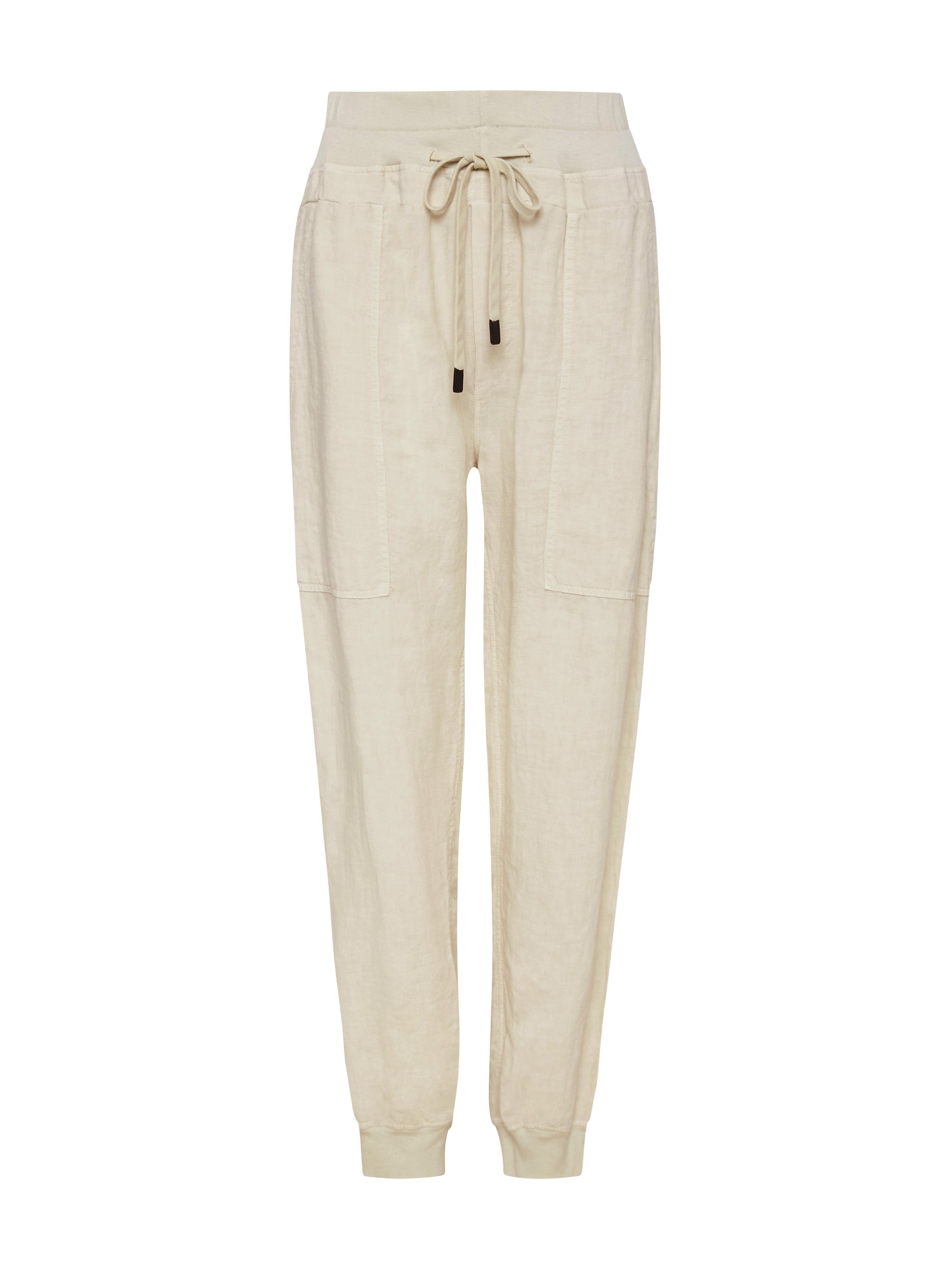 utility linen rib cuff pant