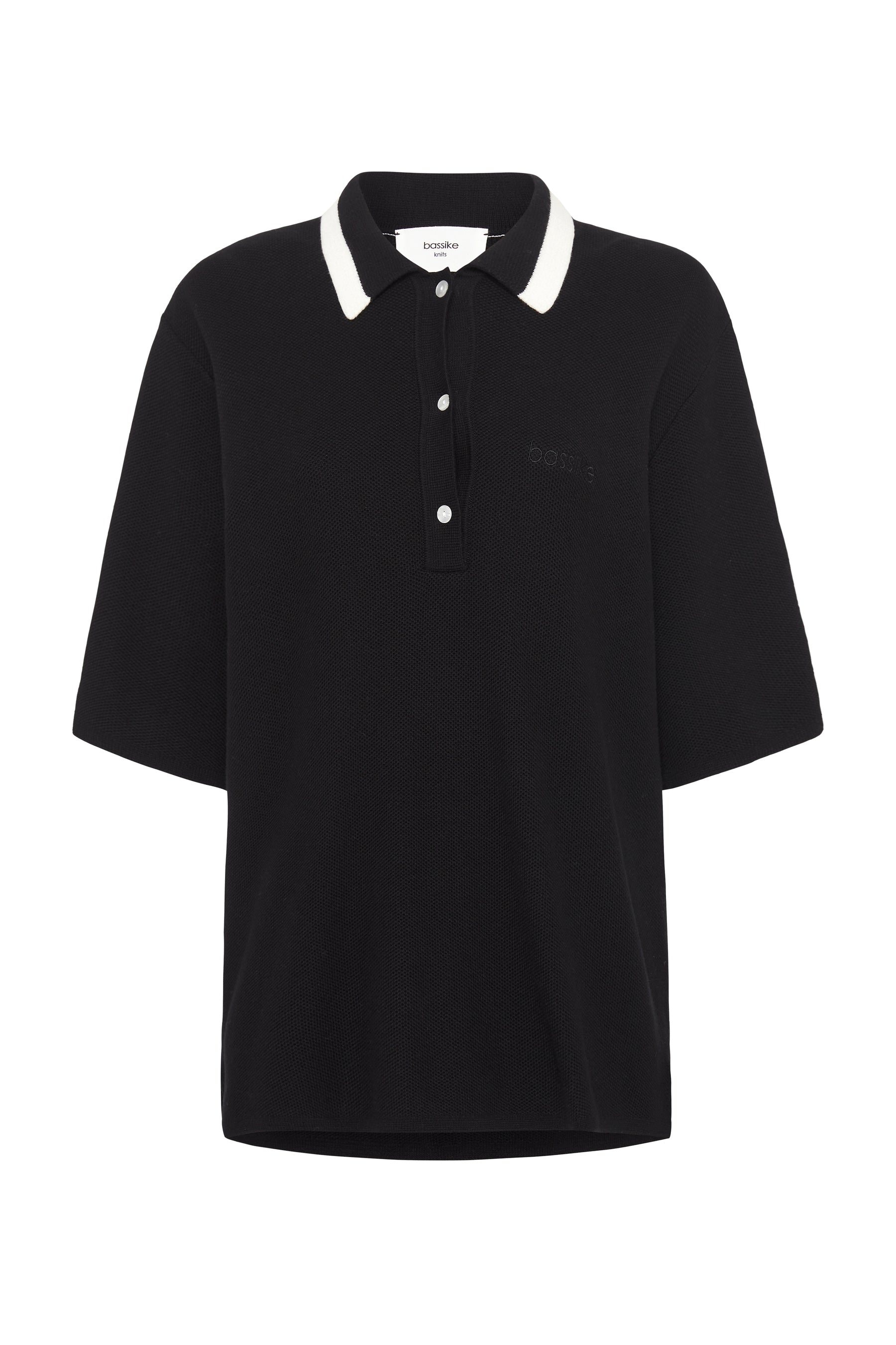 pique knit polo