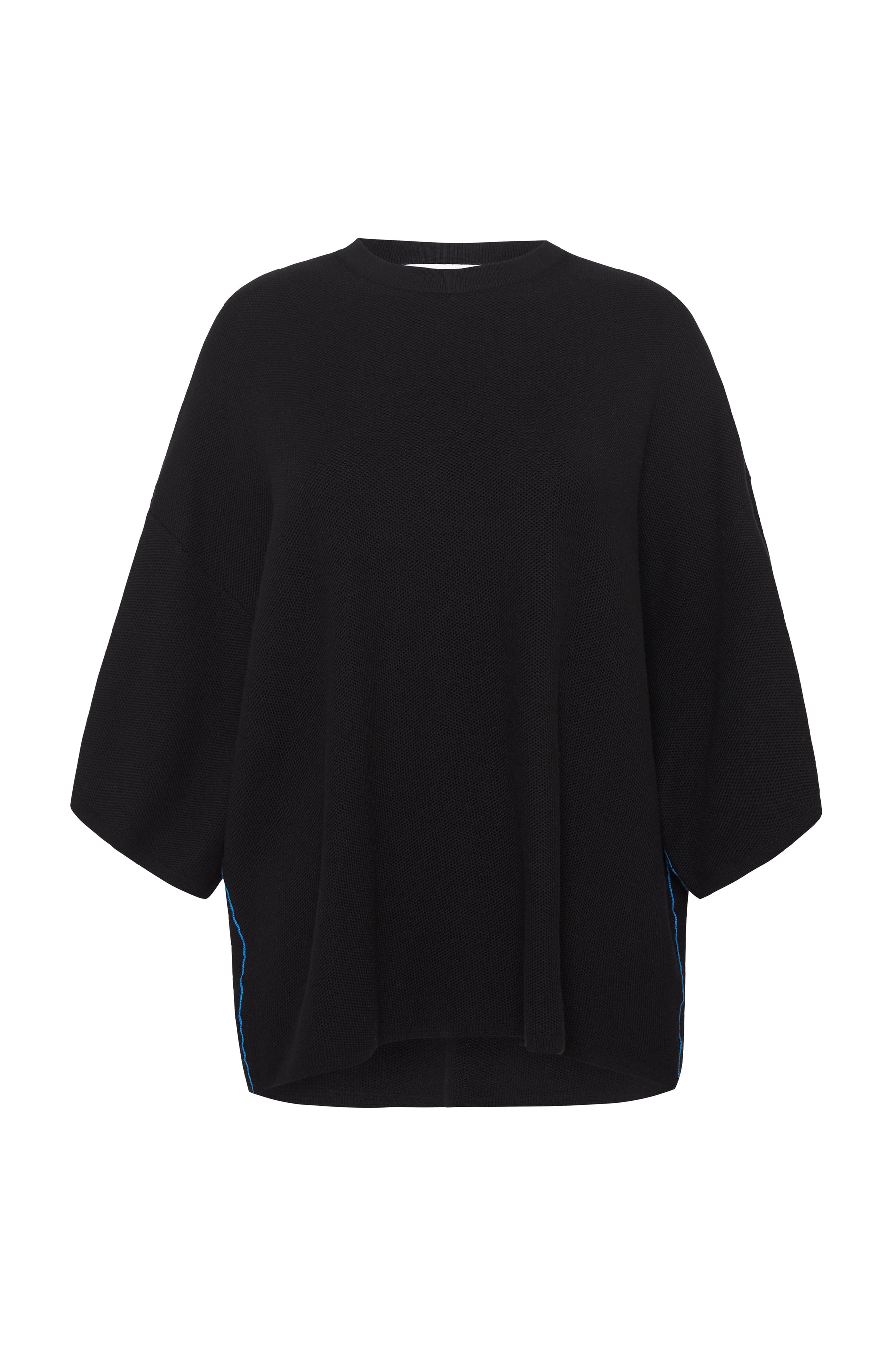 pique knit t.shirt
