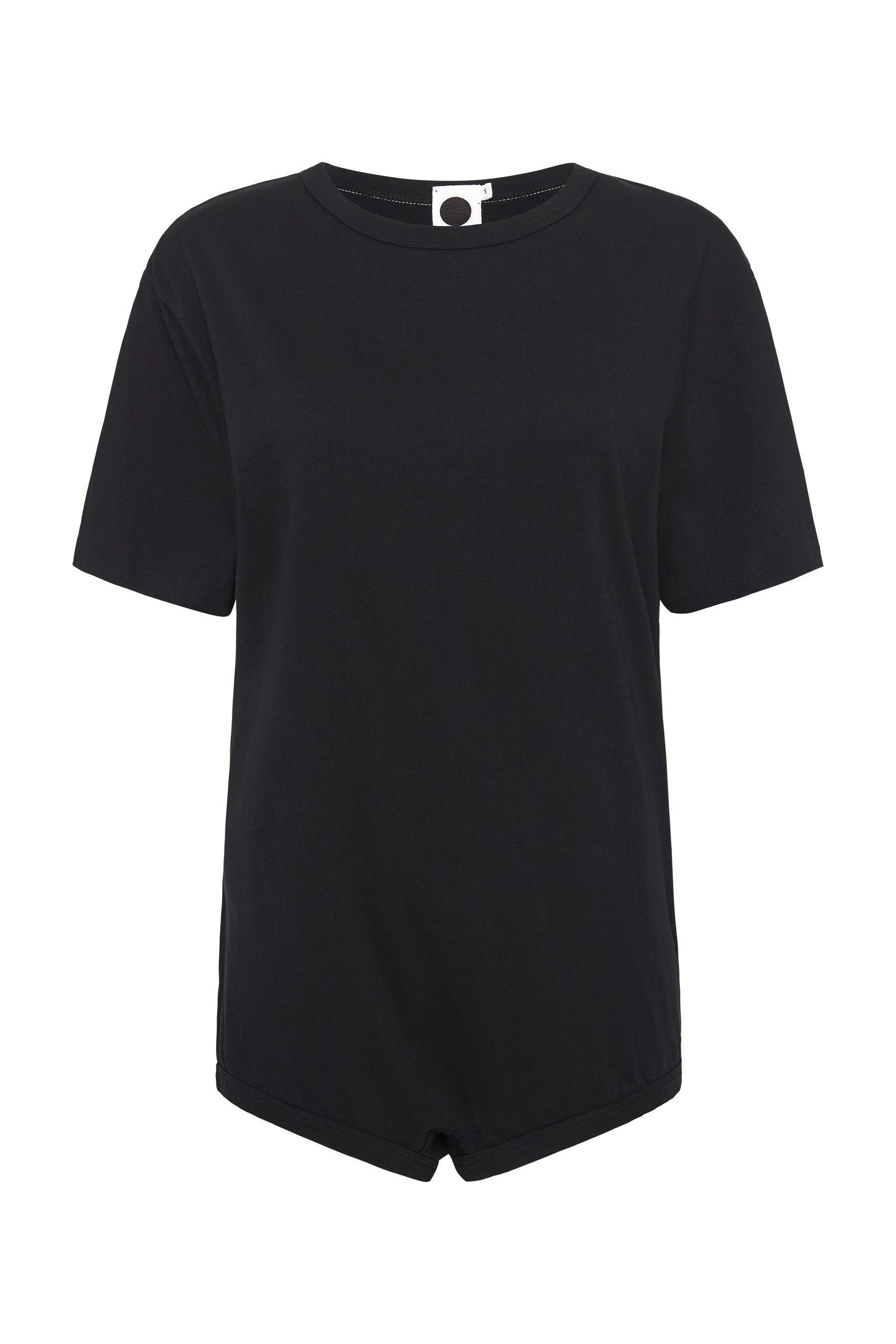 regular fit jersey short sleeve bodysuit