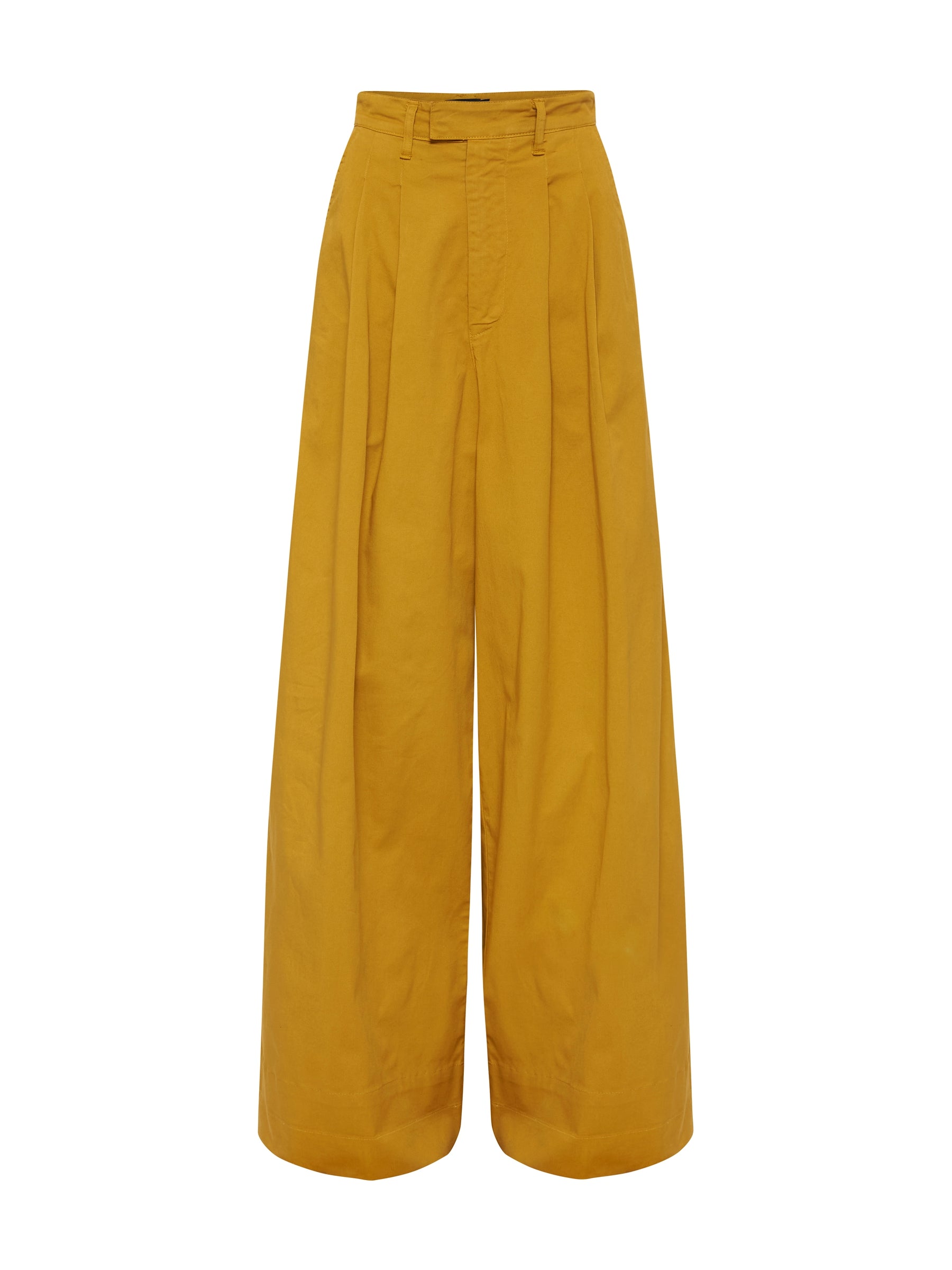 pleat front tailored pant