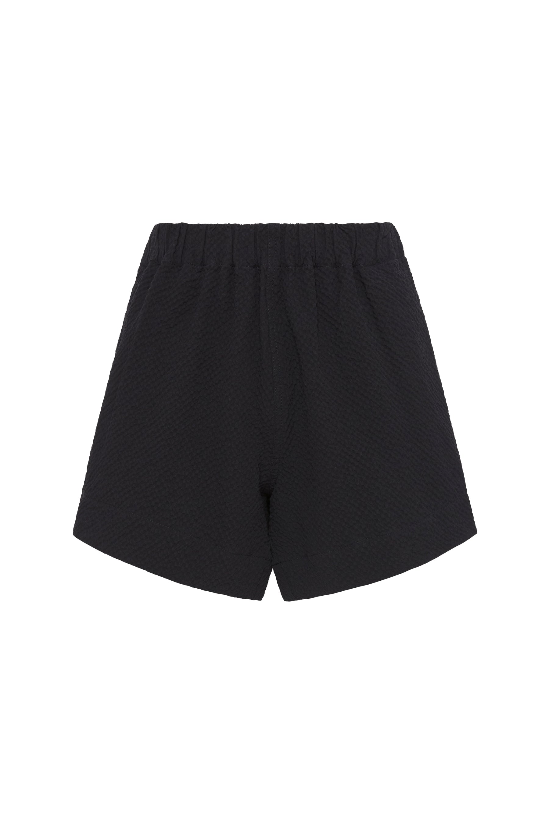 seersucker pull on mini short