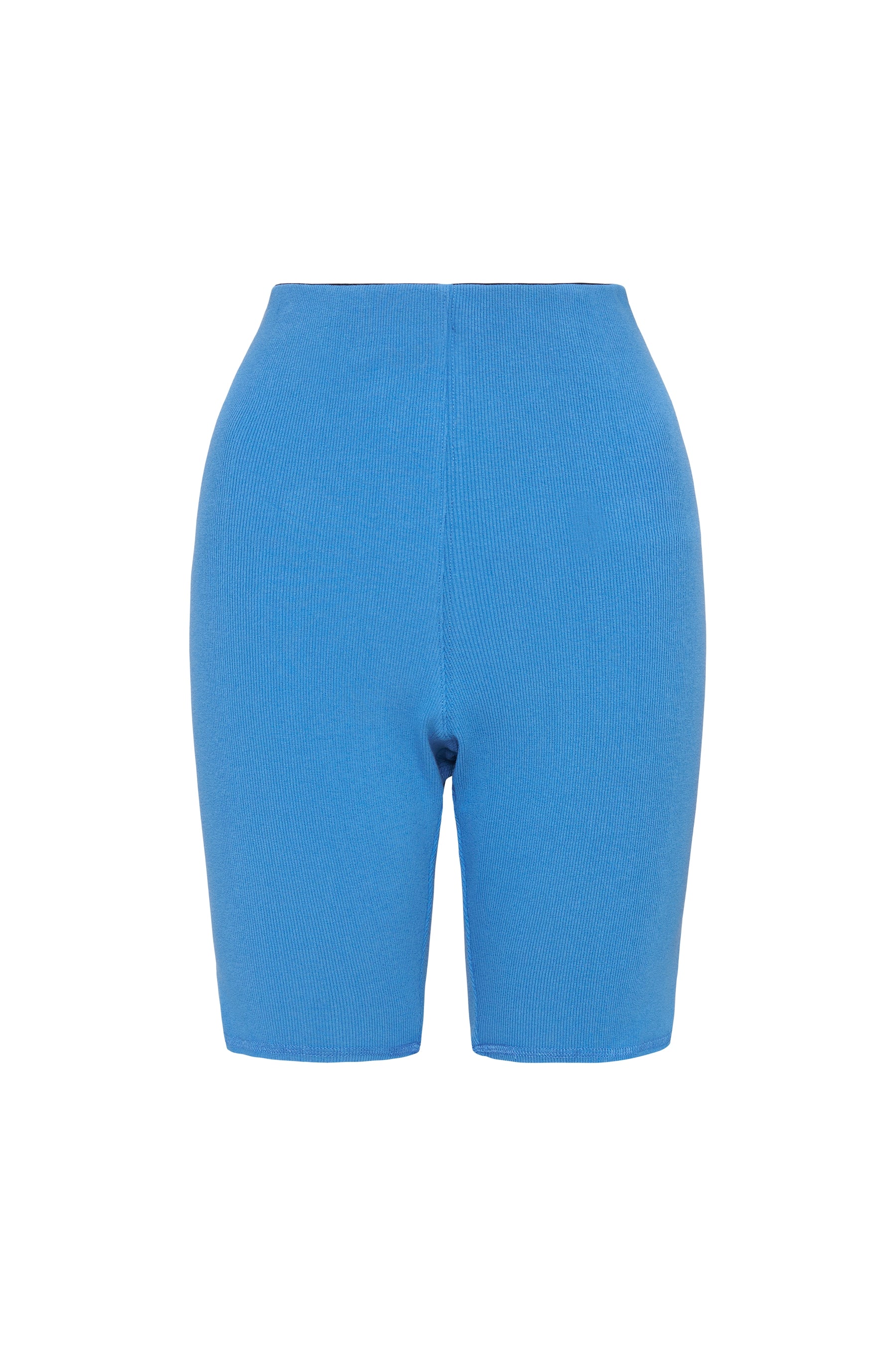 slim rib bike short