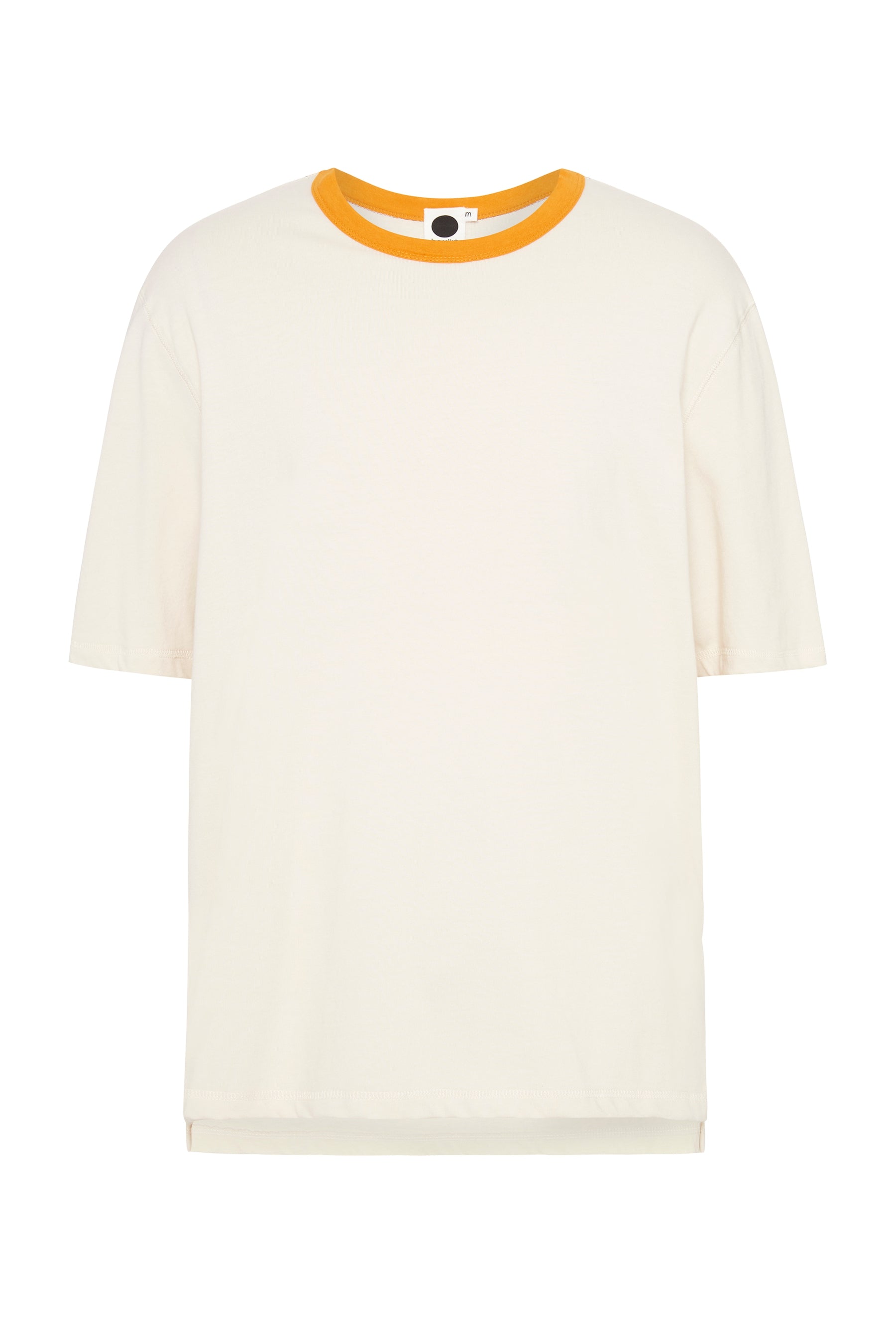 slouch fit contrast t.shirt