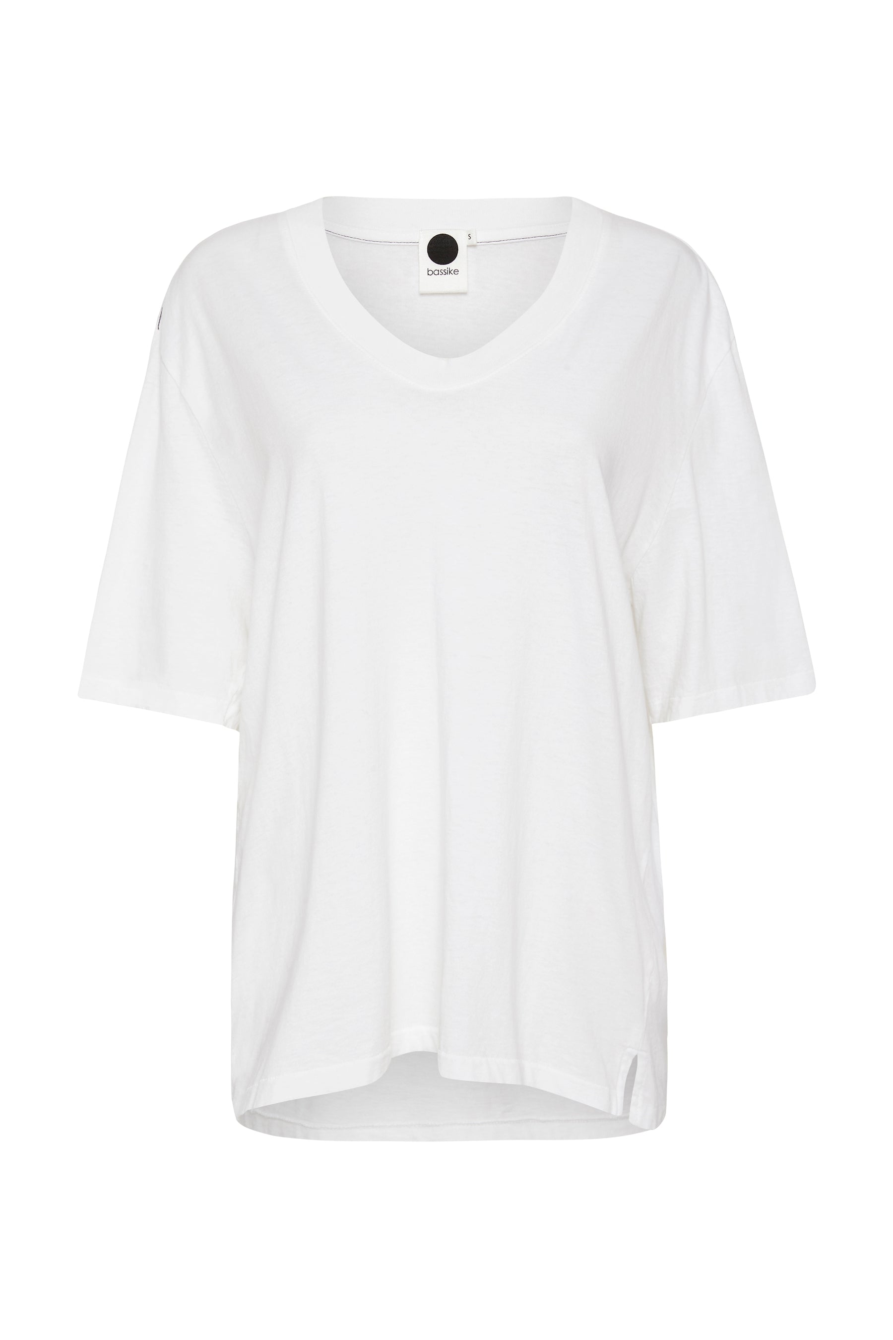 slouch v neck short sleeve t.shirt