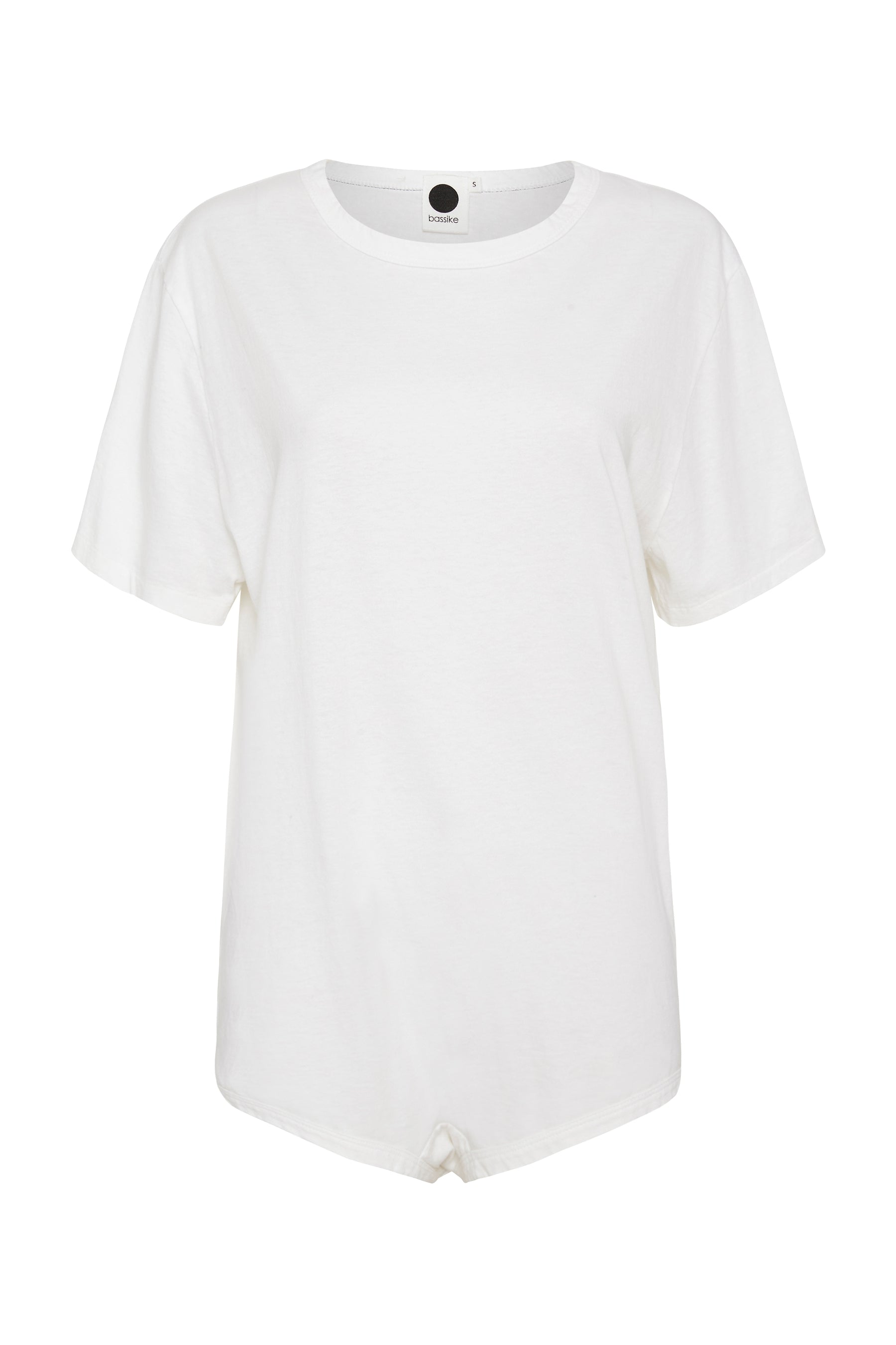 regular fit jersey short sleeve bodysuit