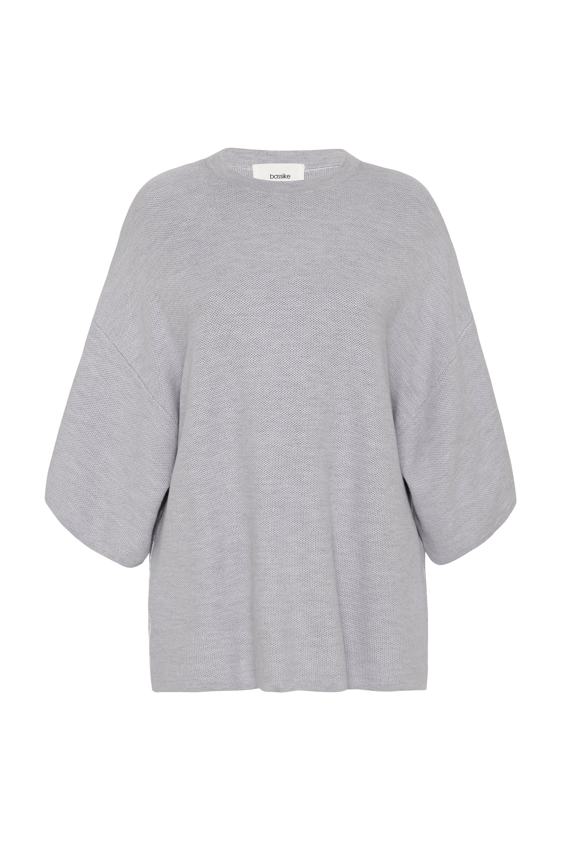 pique knit t.shirt