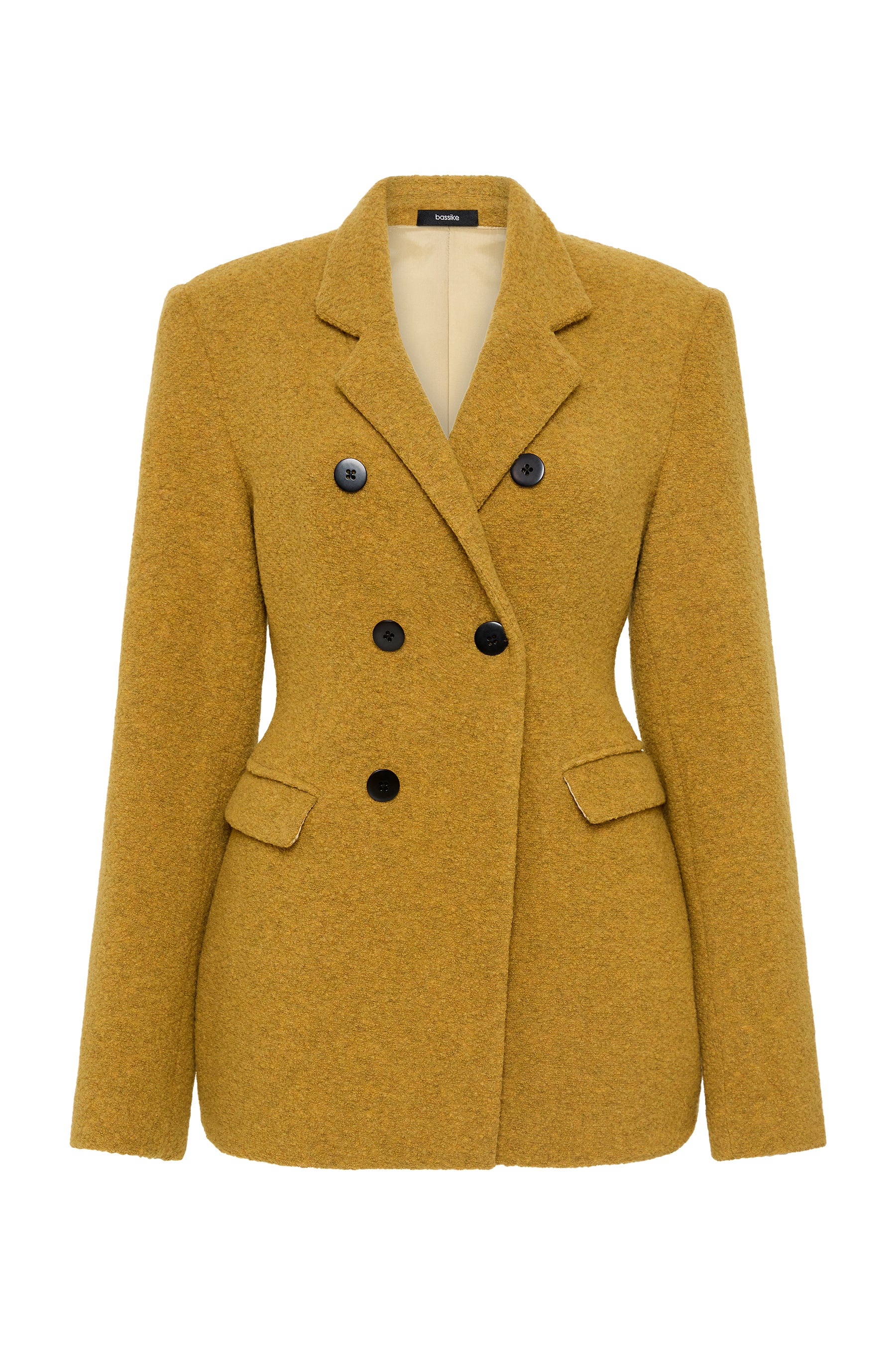 woollen double breasted coat