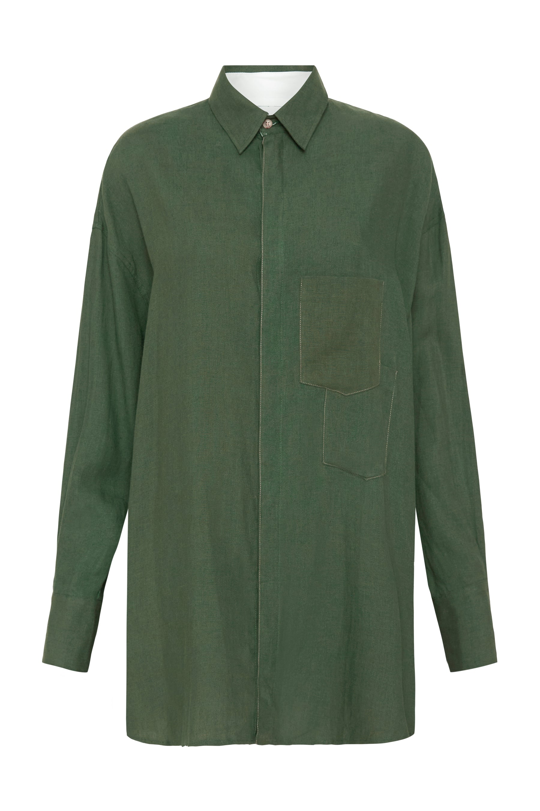 linen boyfriend shirt