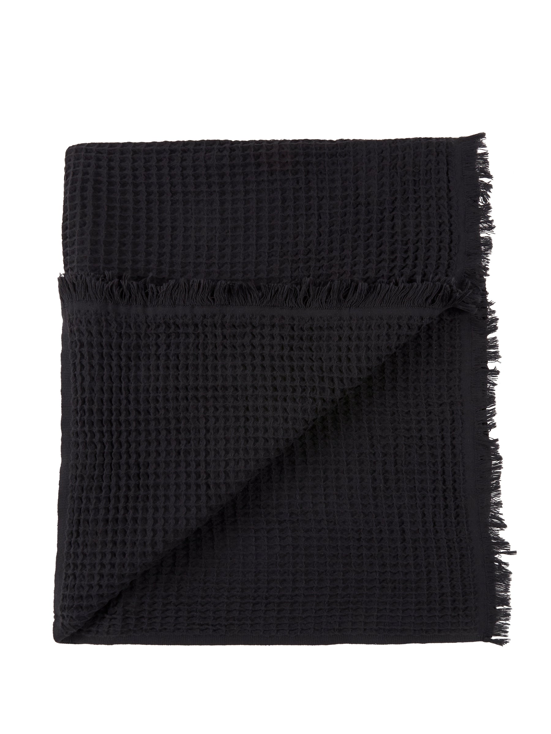 bassike waffle beach throw