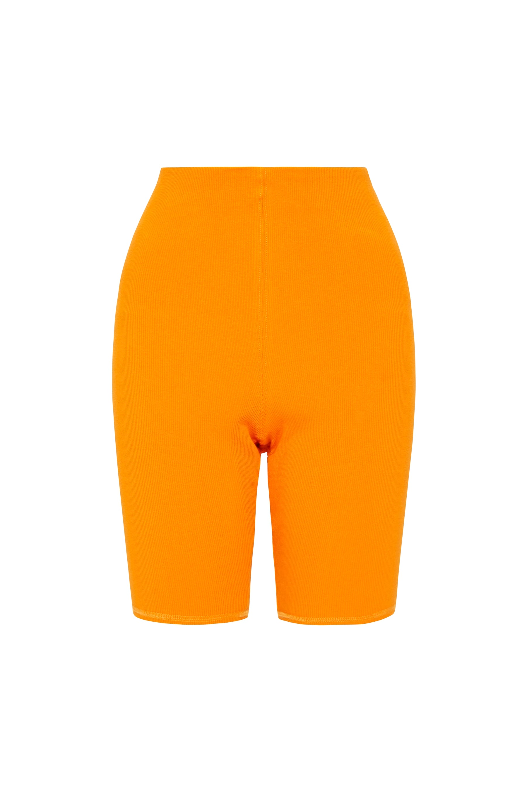slim rib bike short
