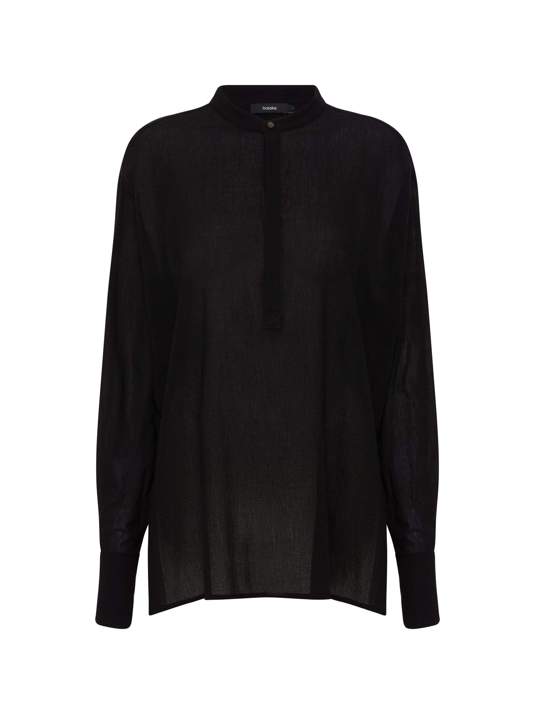 gauze popover shirt