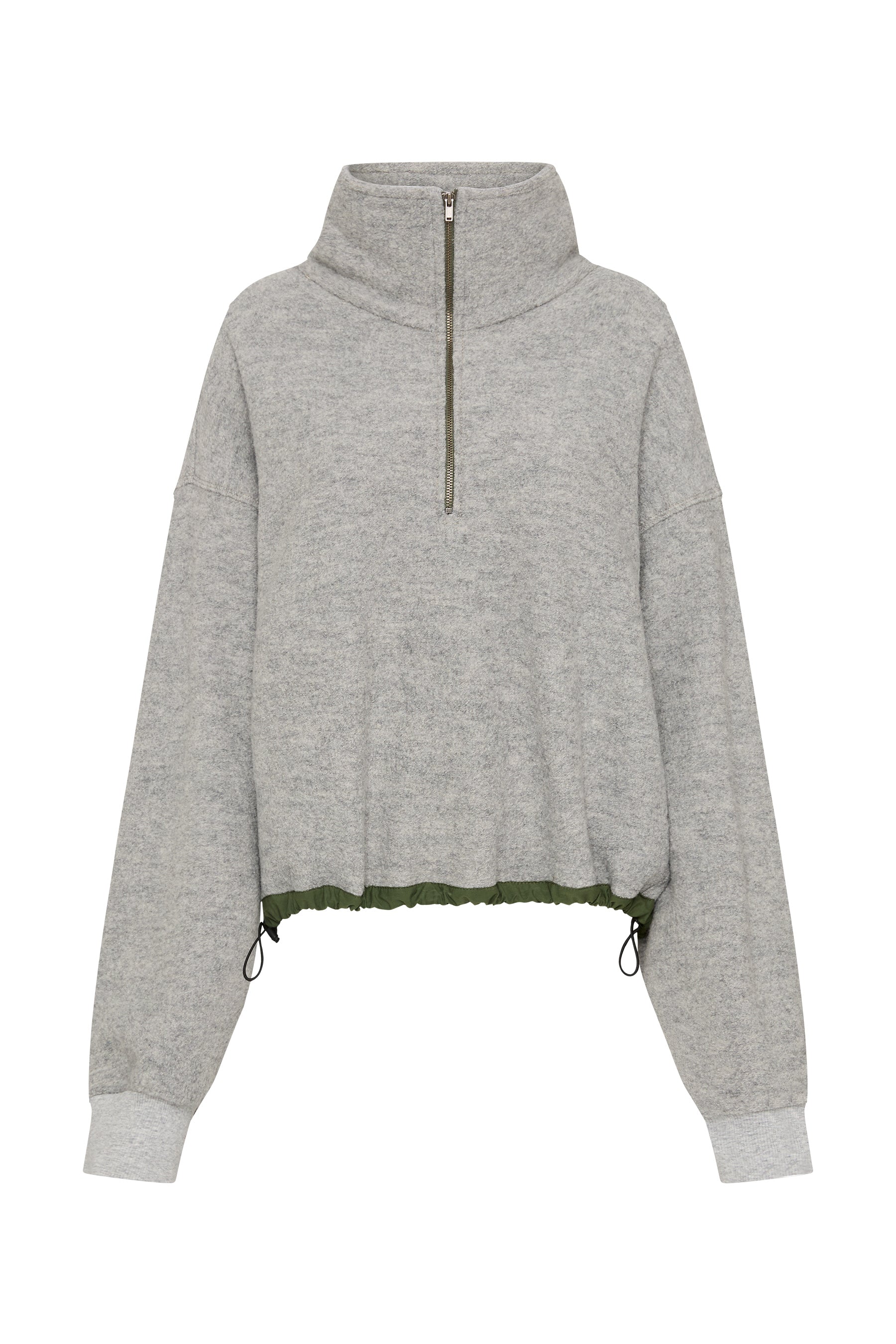 woollen popover jacket