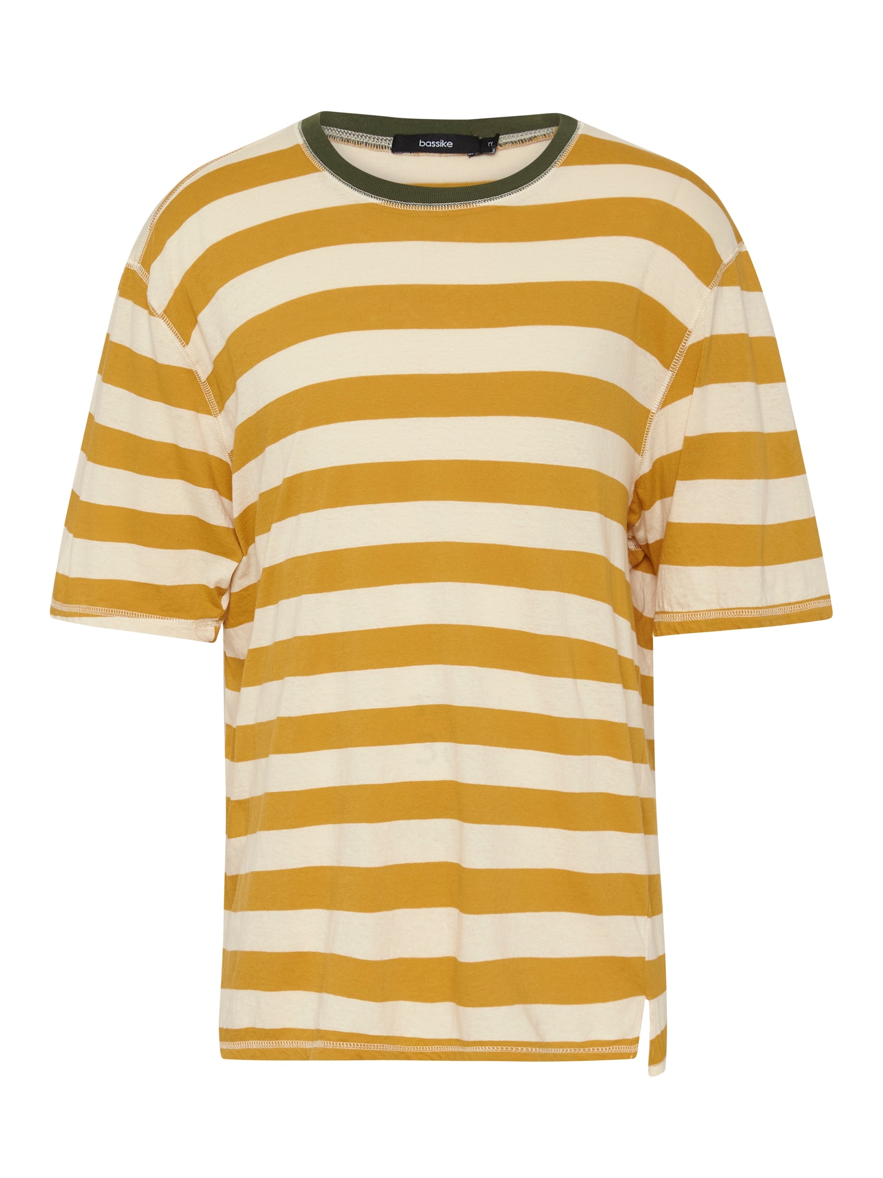contrast stripe slouch t.shirt