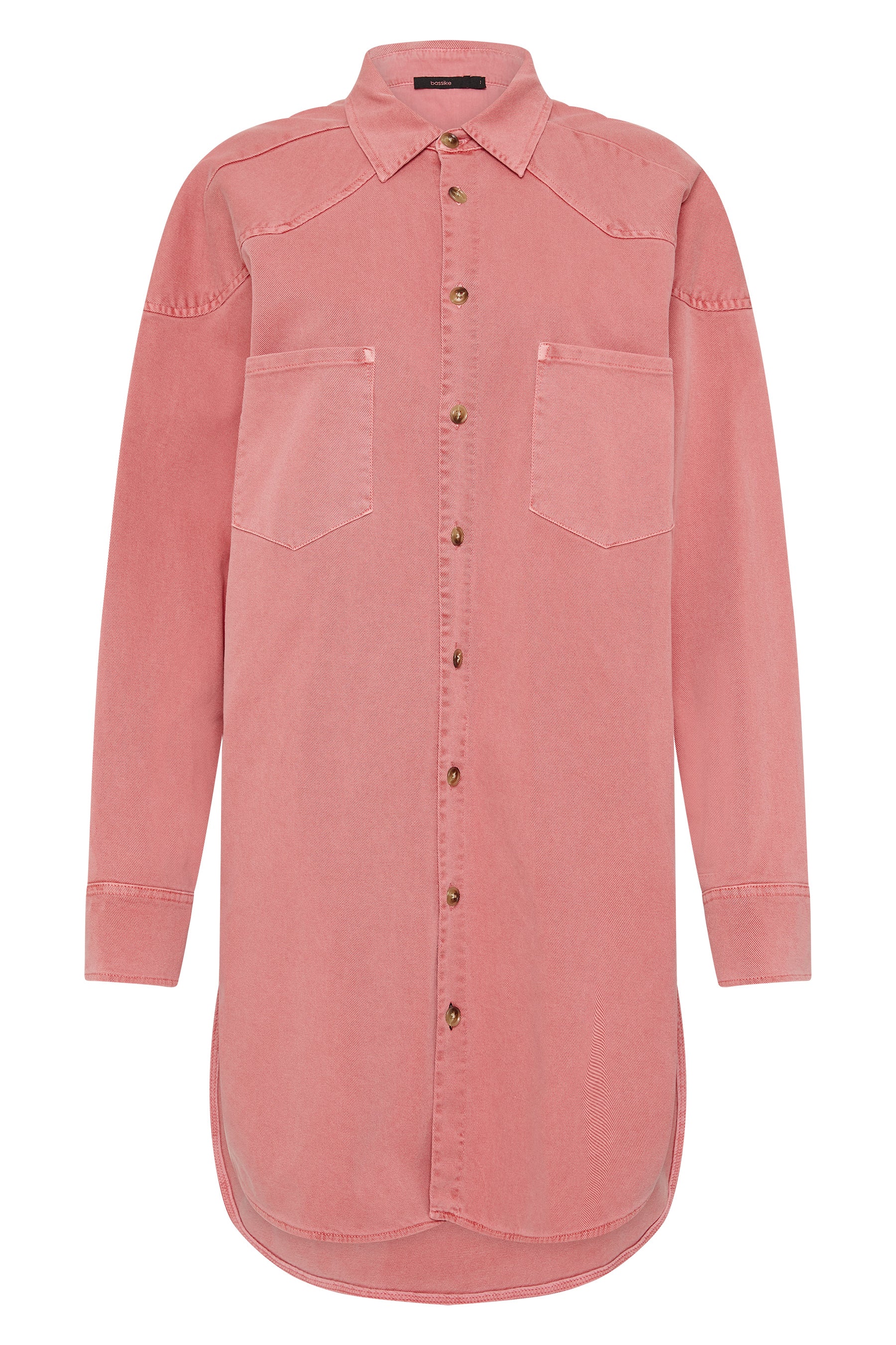 brushed cotton shirt dress