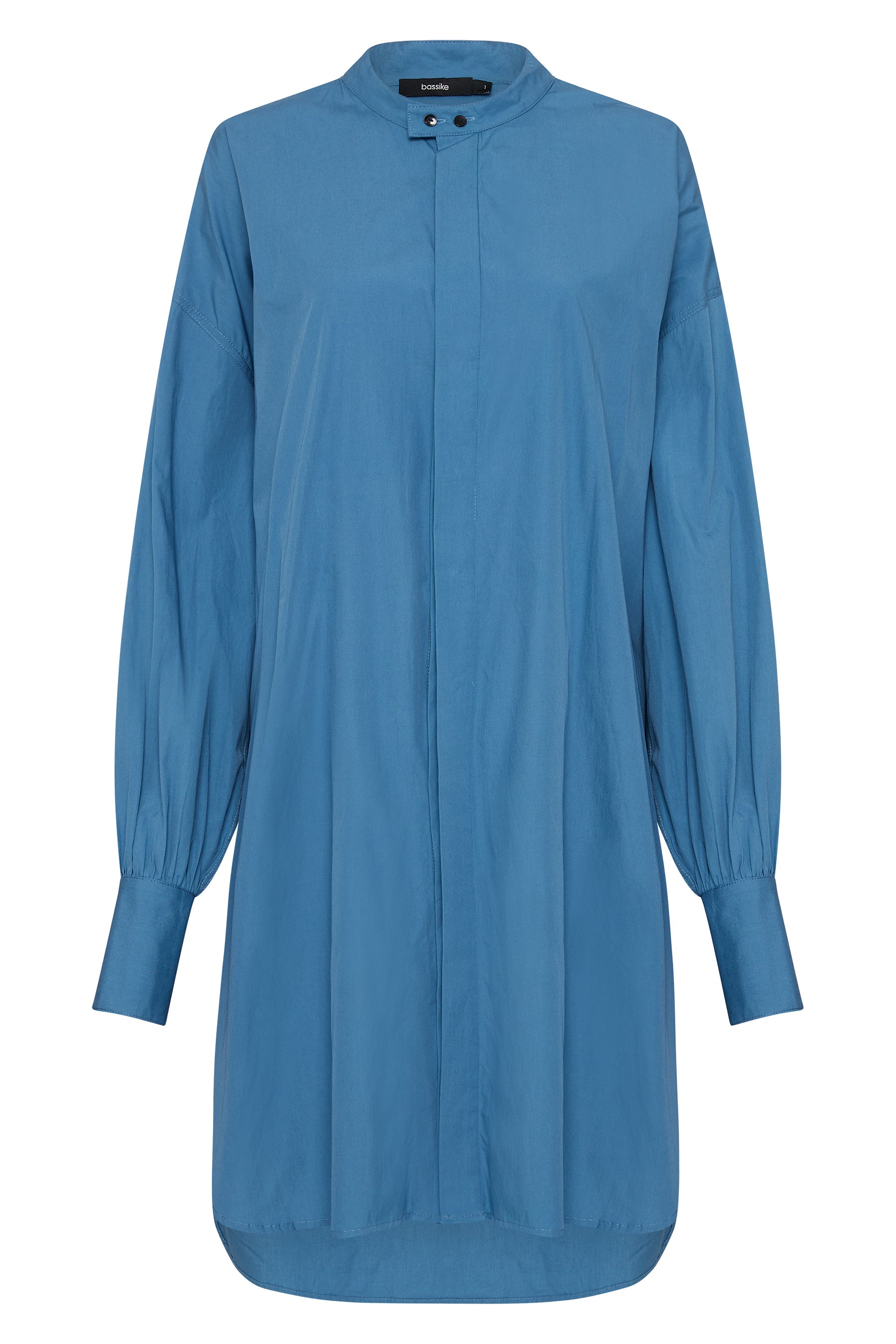 open neck shirt dress