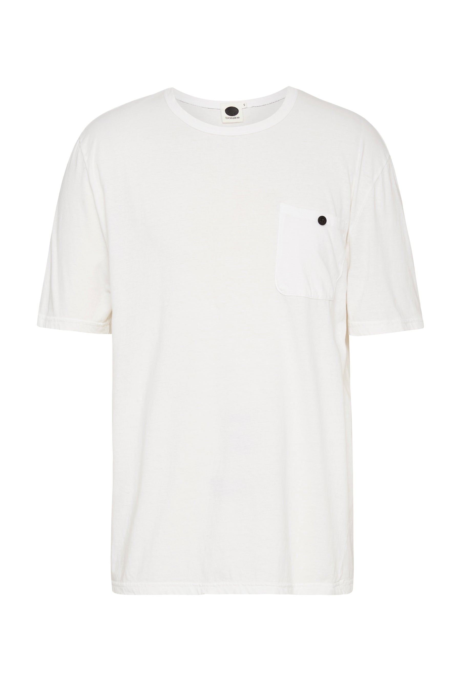 slim fit button pocket t.shirt