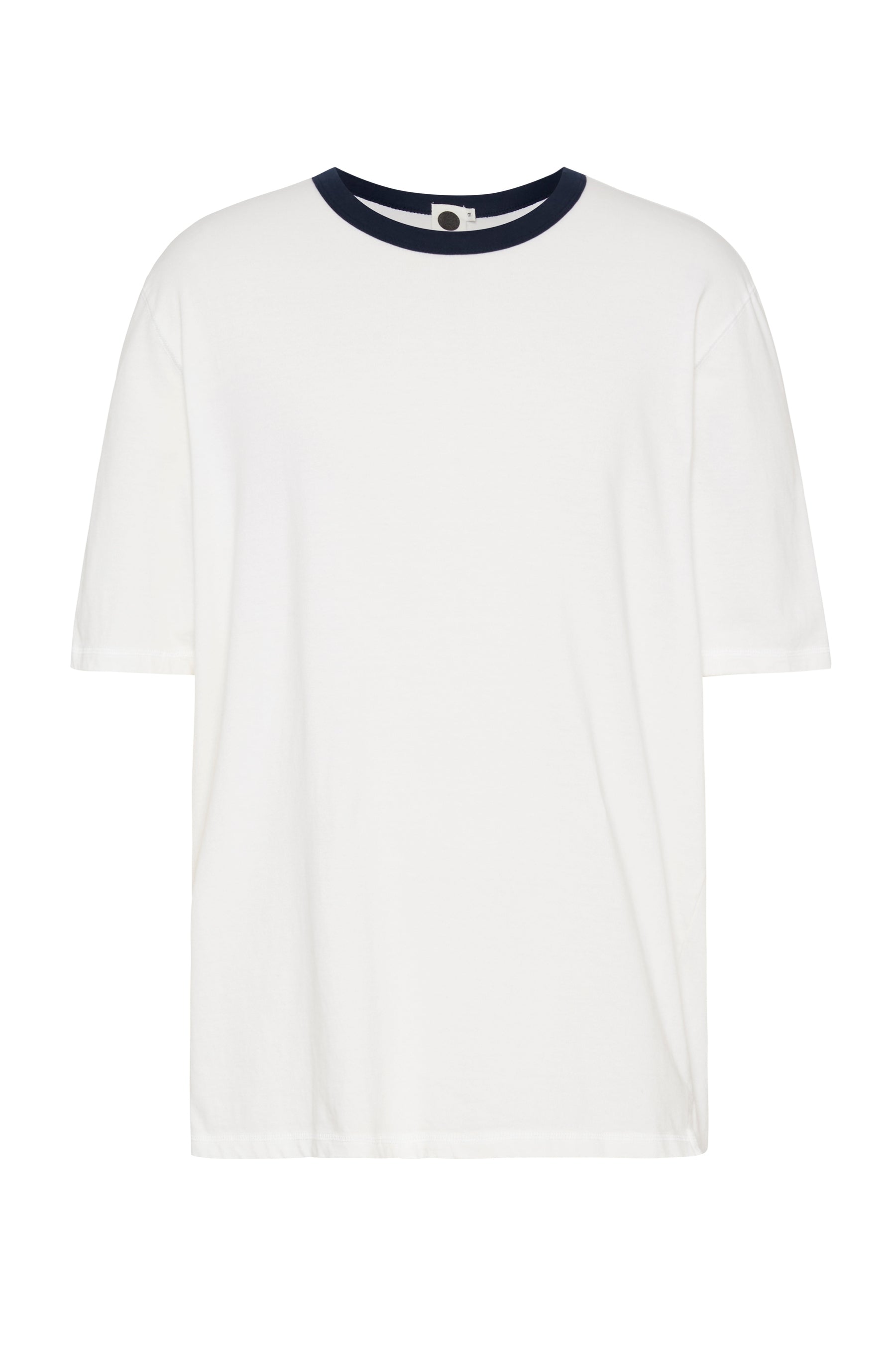 slouch fit contrast t.shirt