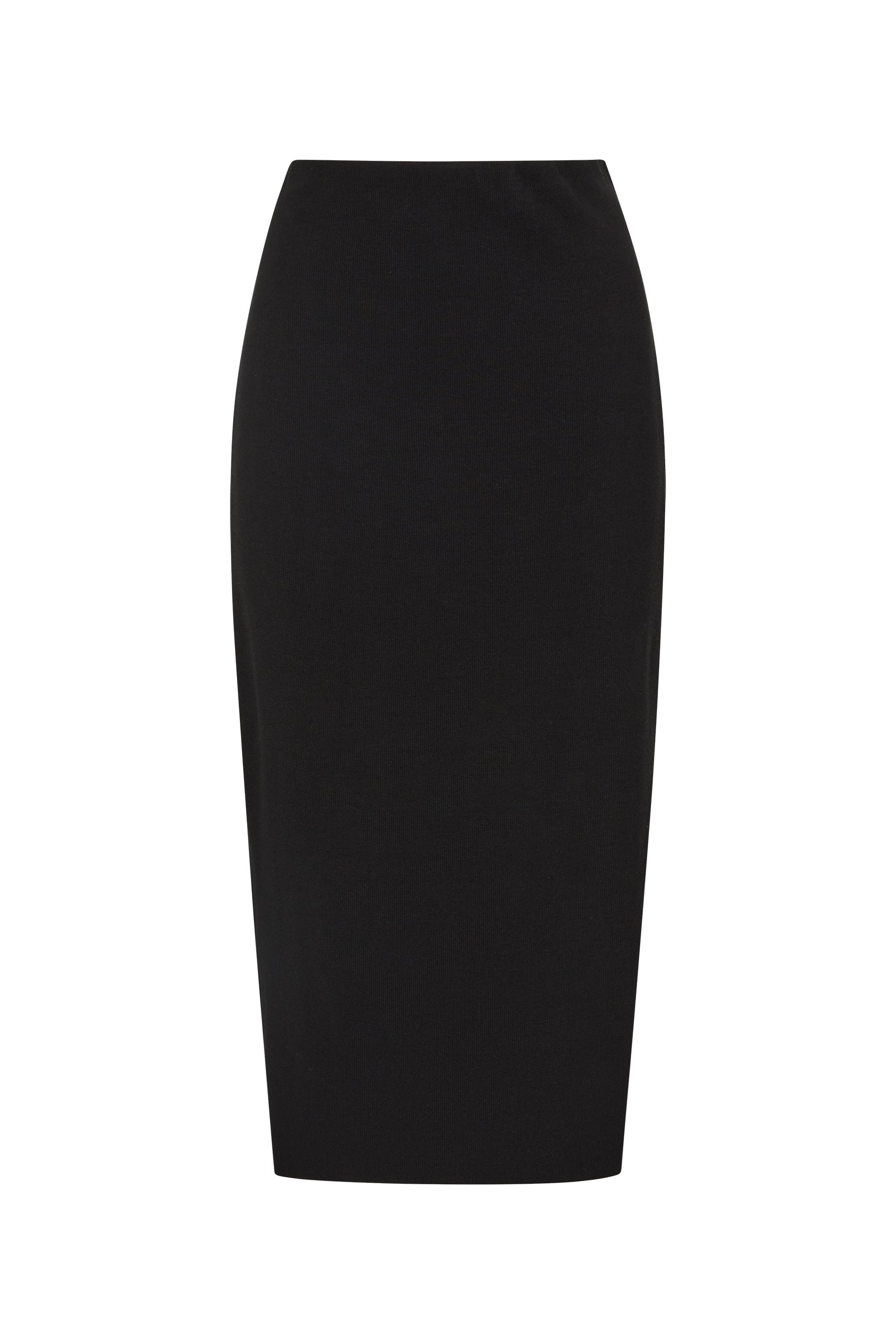 mini rib tubular skirt