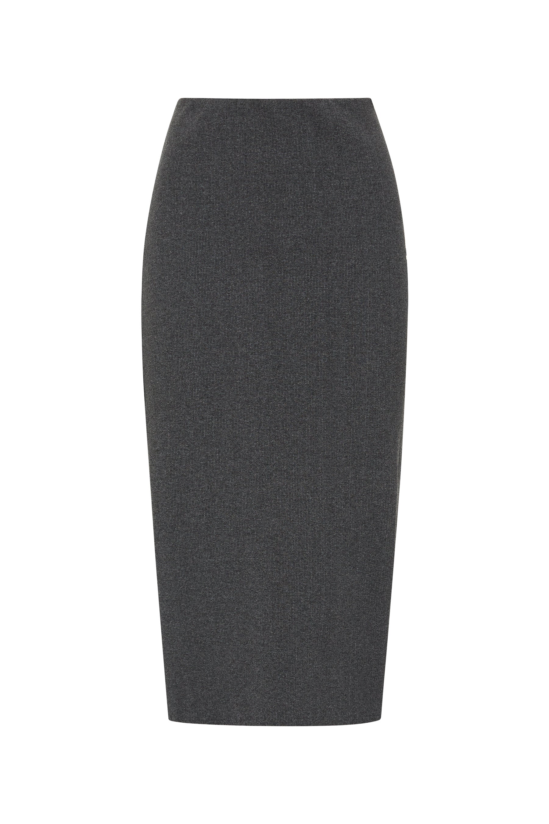 mini rib tubular skirt