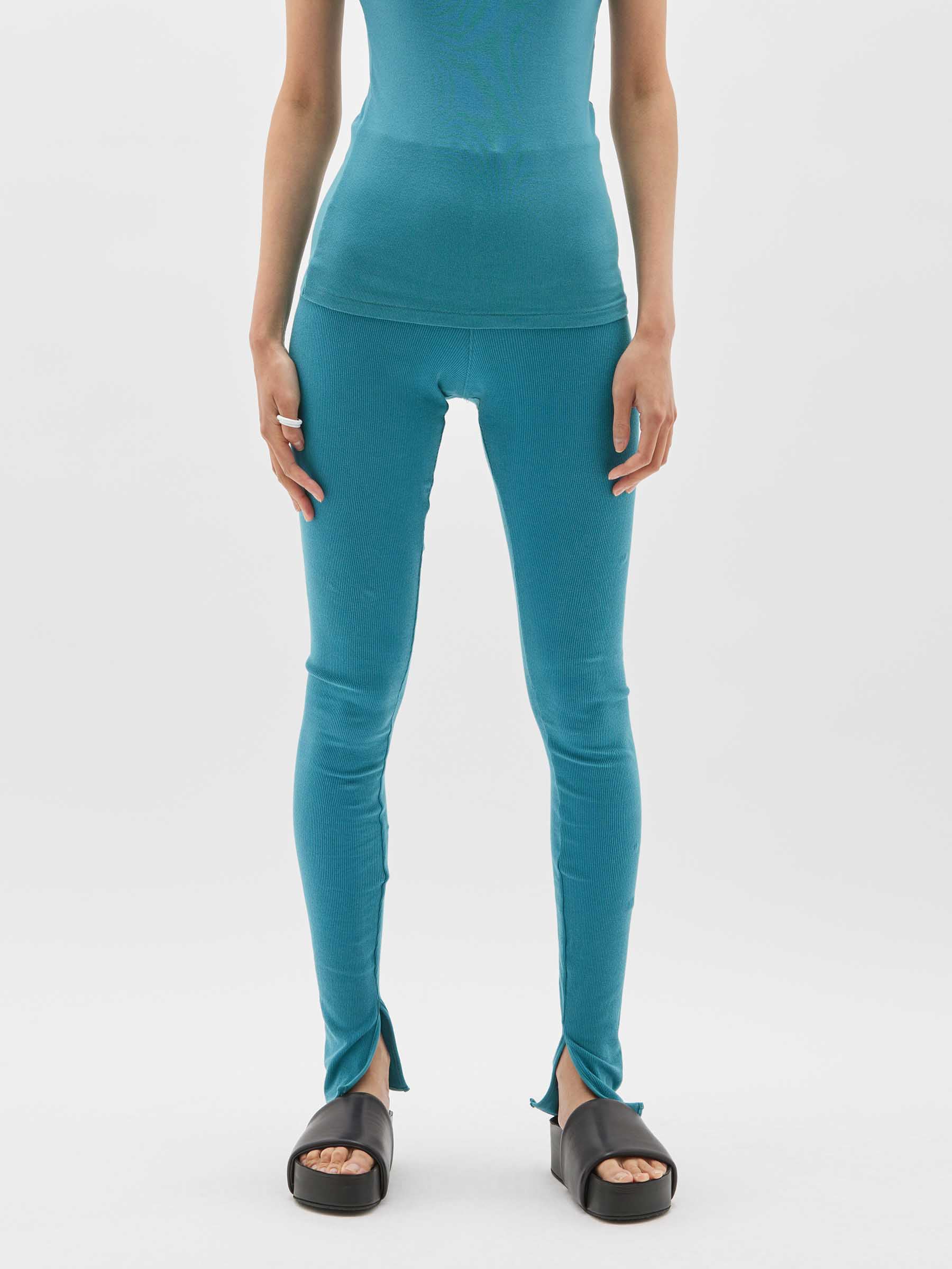 rib split tights