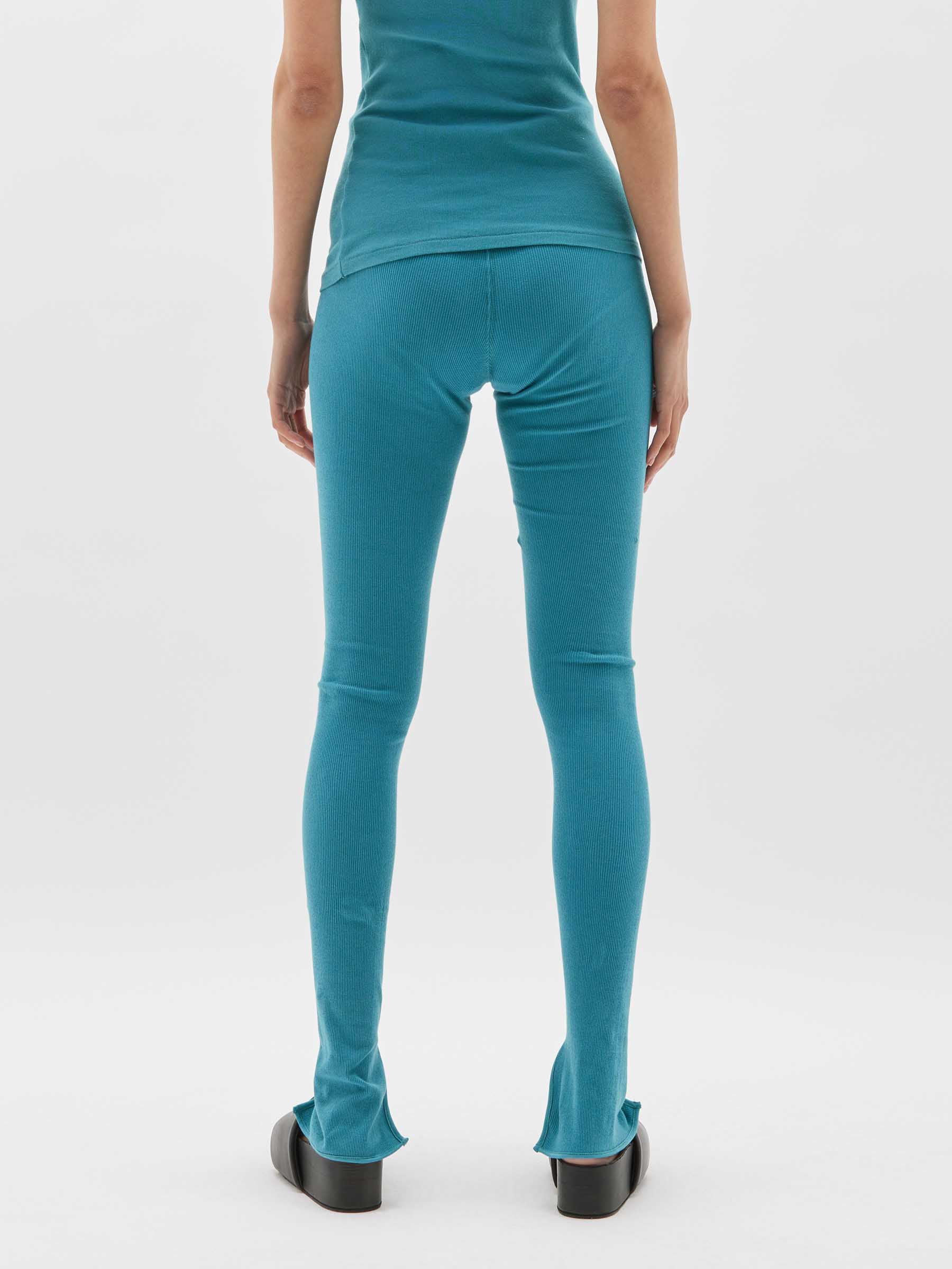 rib split tights