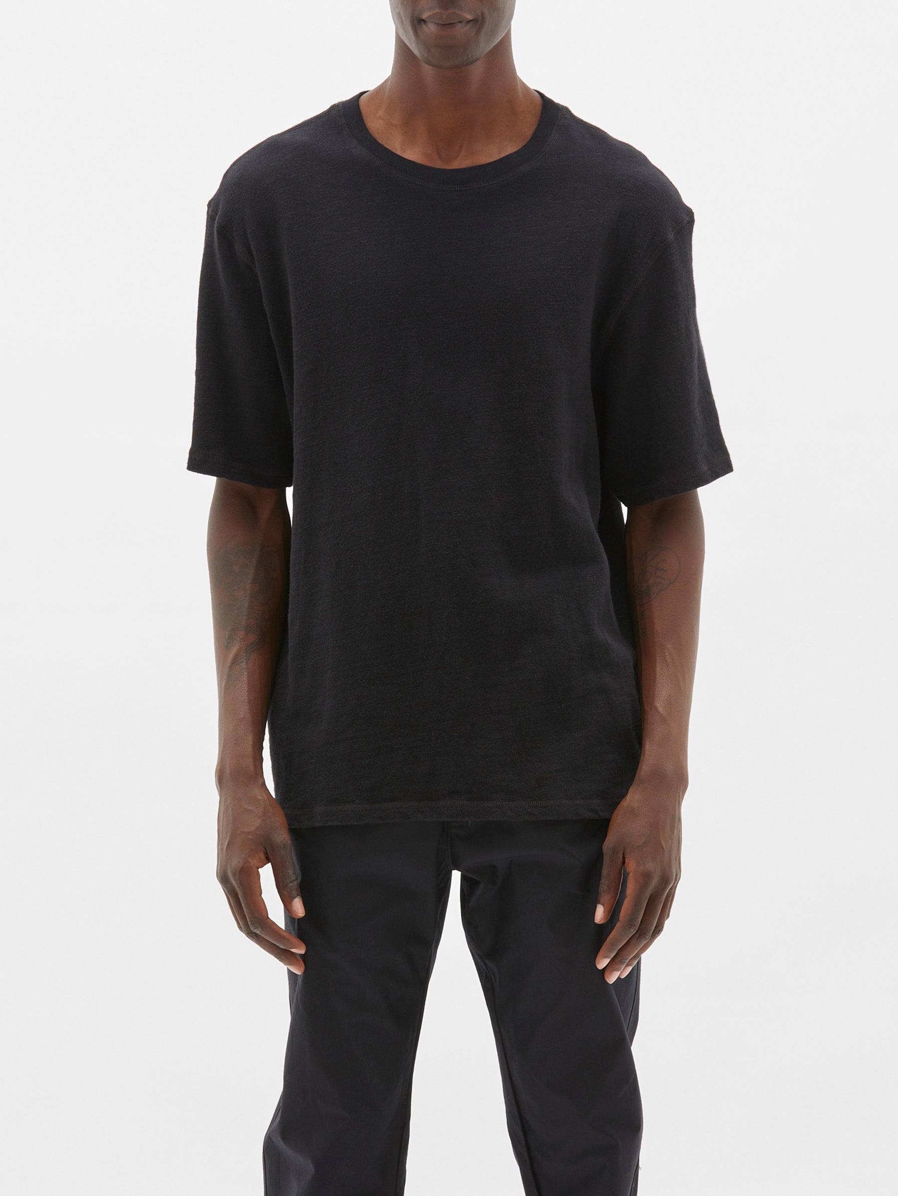 slub rib slouch t.shirt