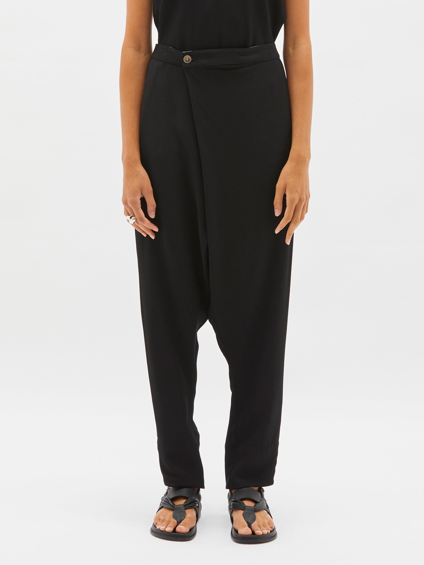 viscose twill wrap cullote