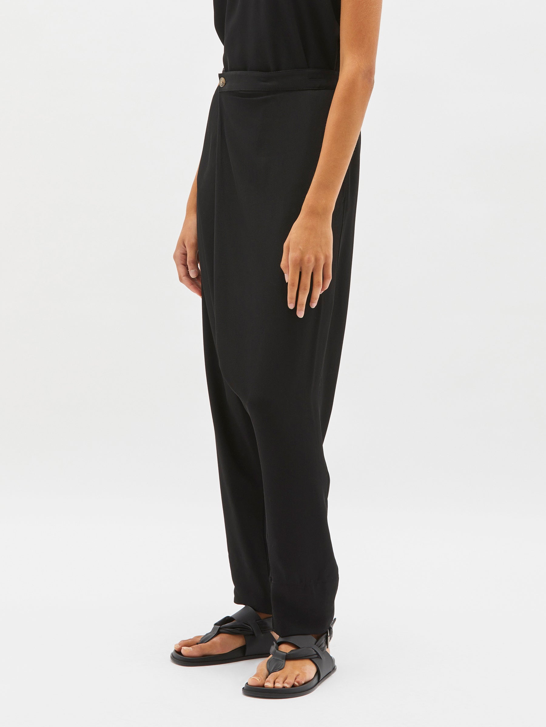 viscose twill wrap cullote