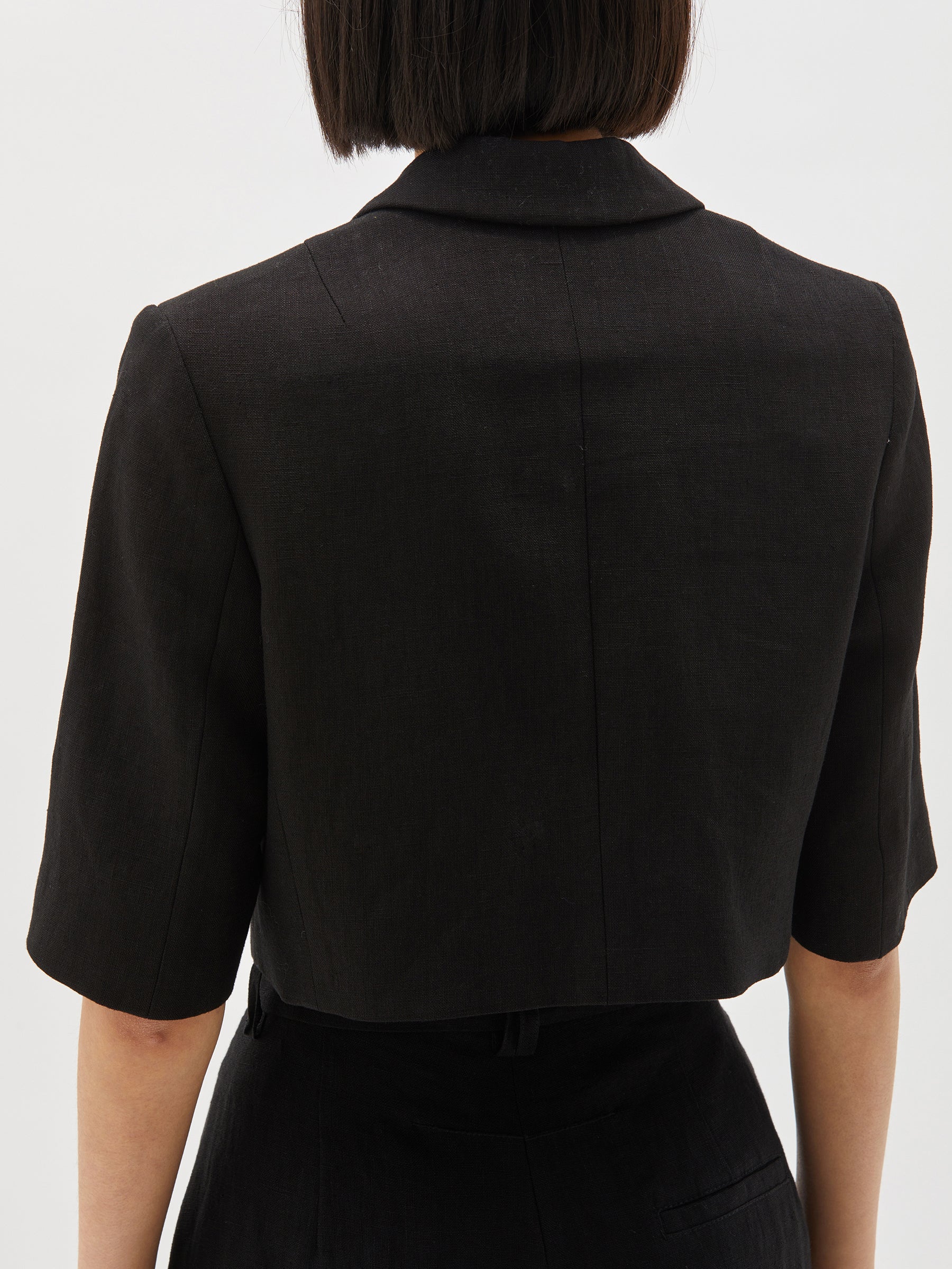 linen summer jacket