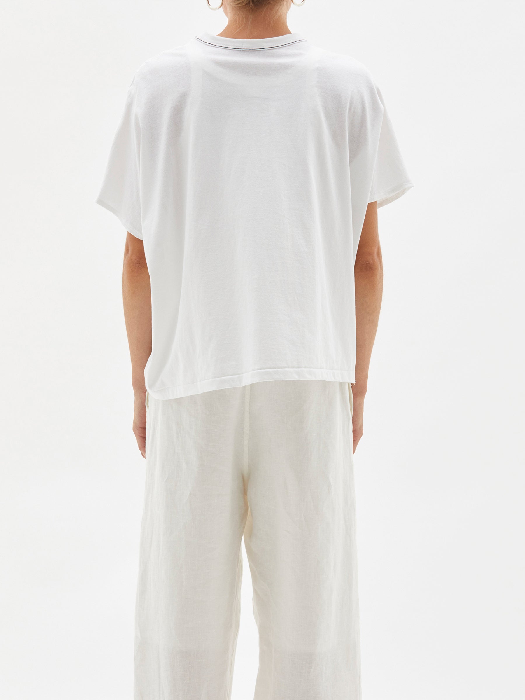 batwing contrast t.shirt
