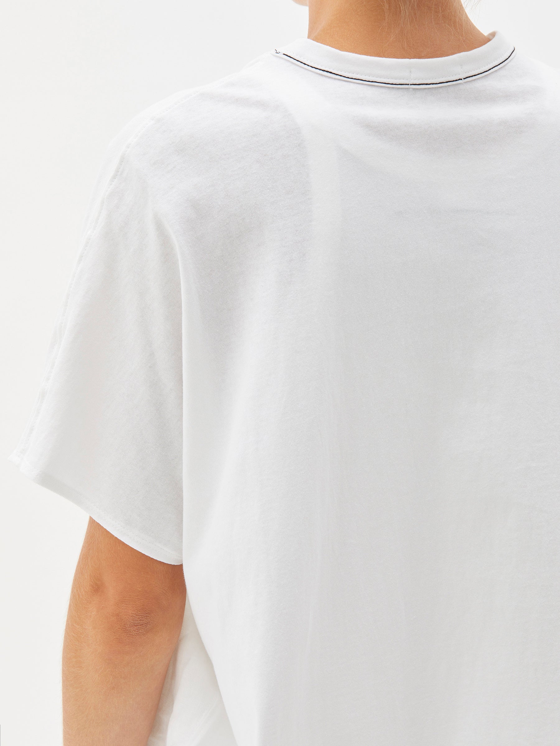 batwing contrast t.shirt