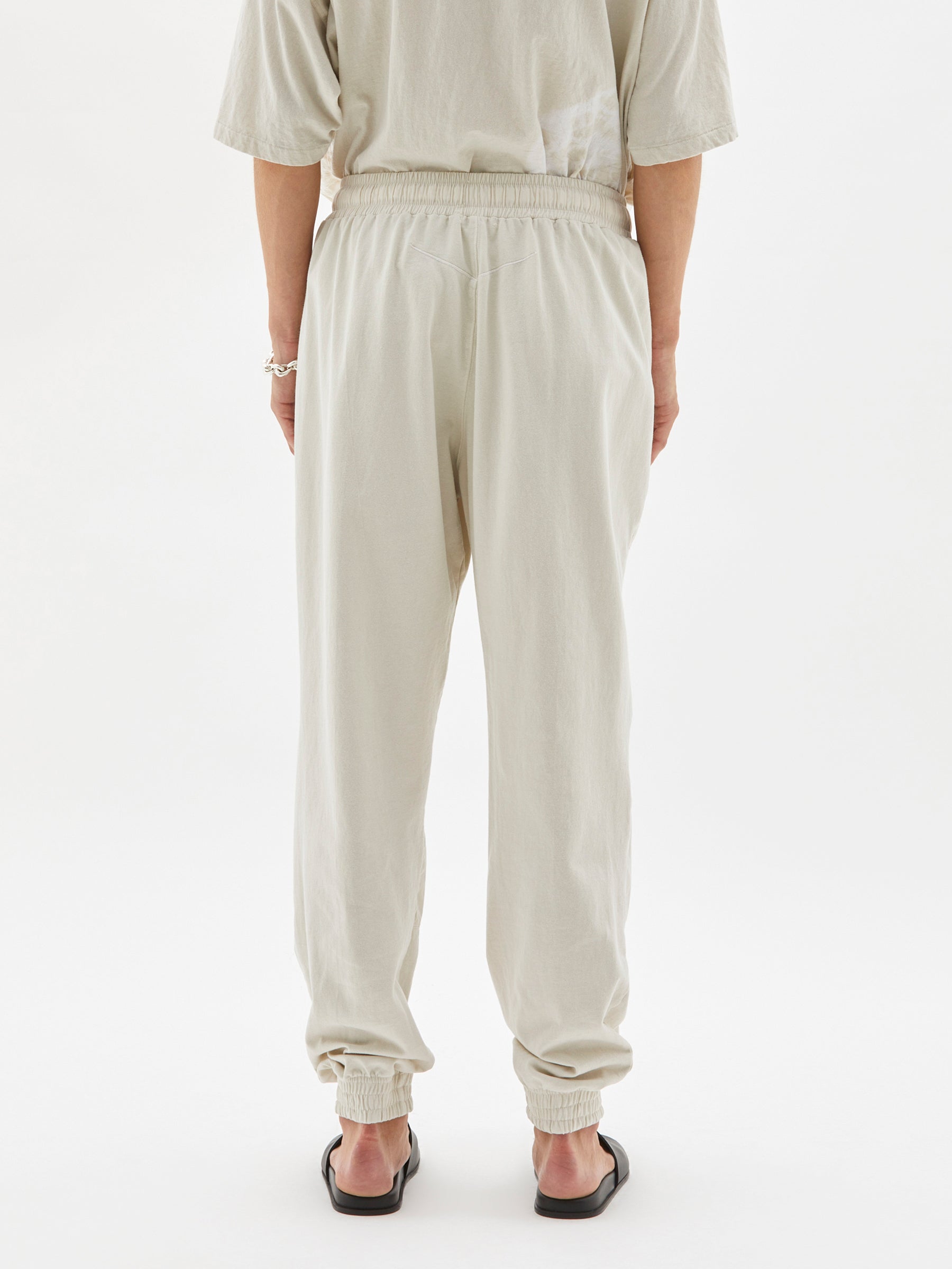 contrast panelled track pant