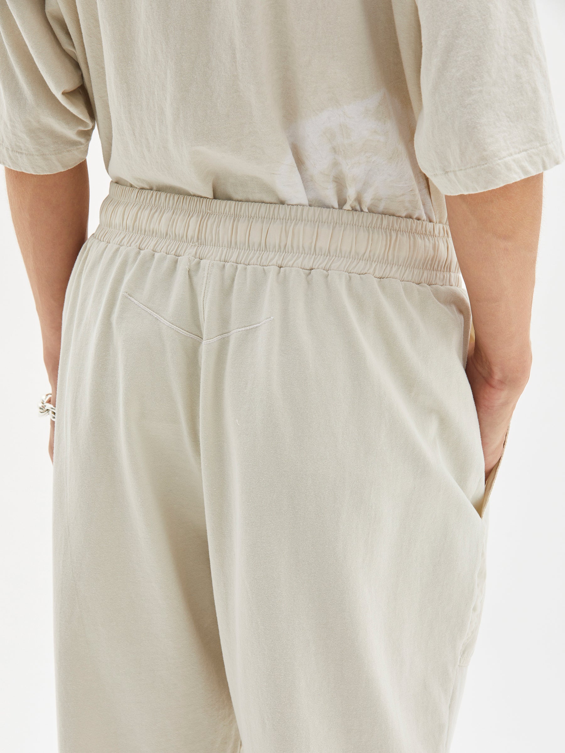 contrast panelled track pant