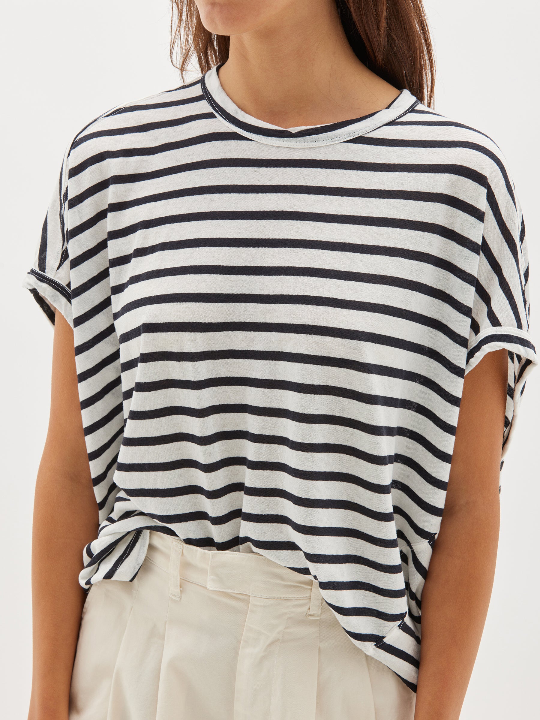 stripe circle tank