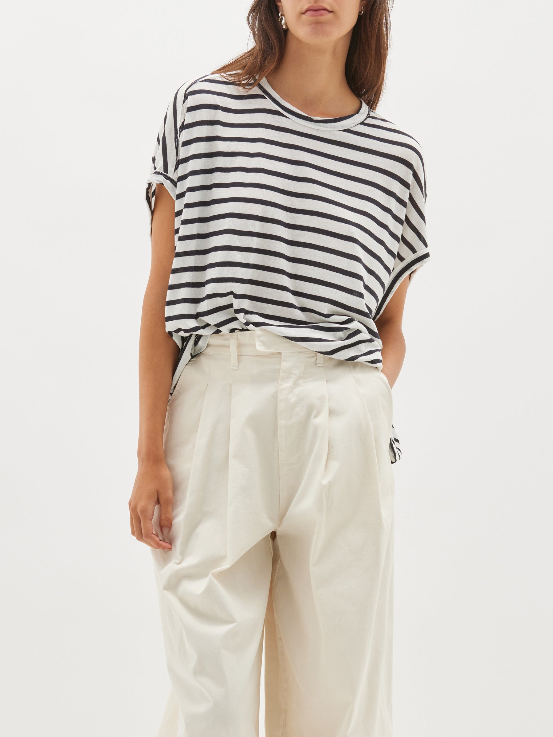 stripe circle tank