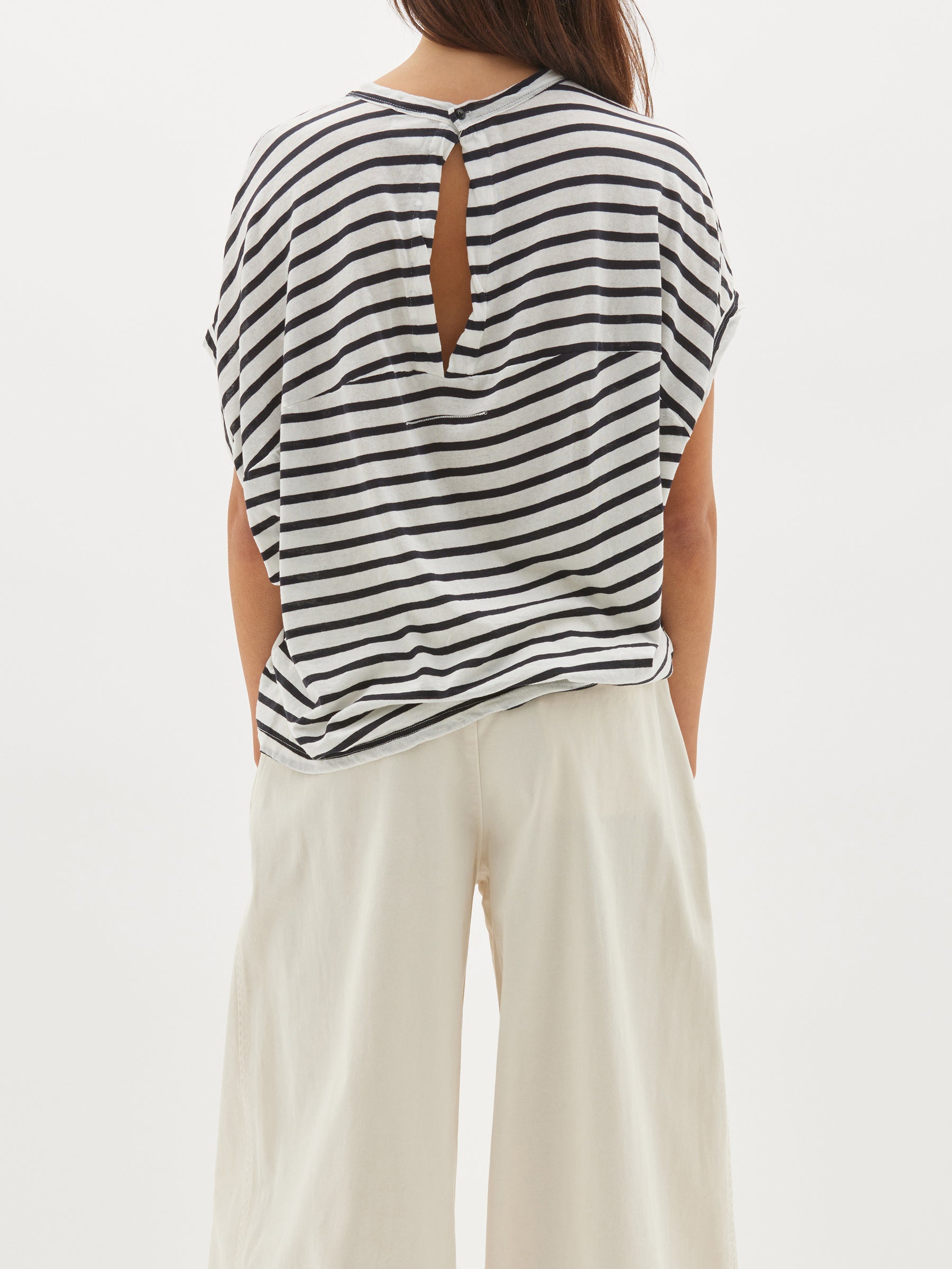 stripe circle tank