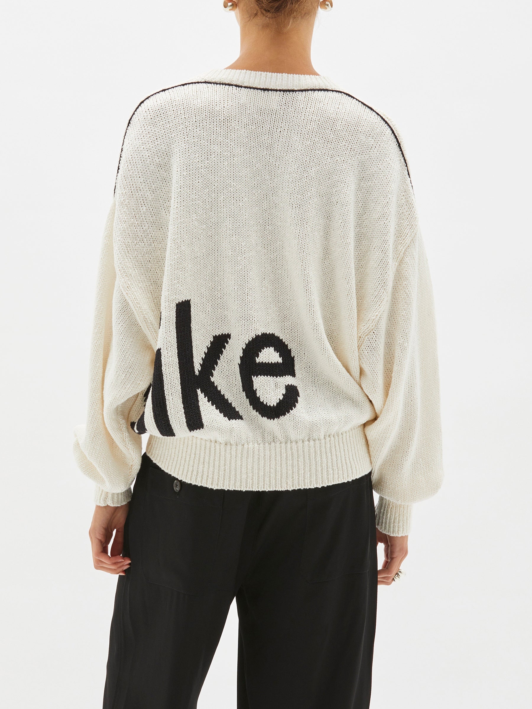bassike crew knit