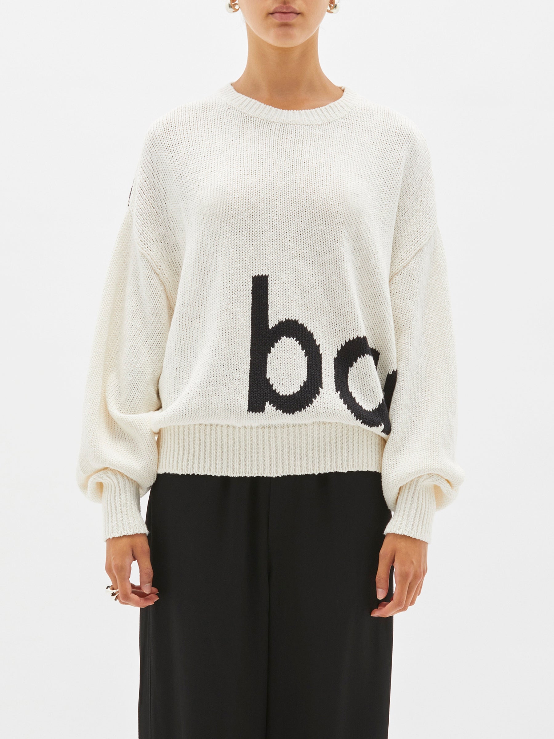 bassike crew knit