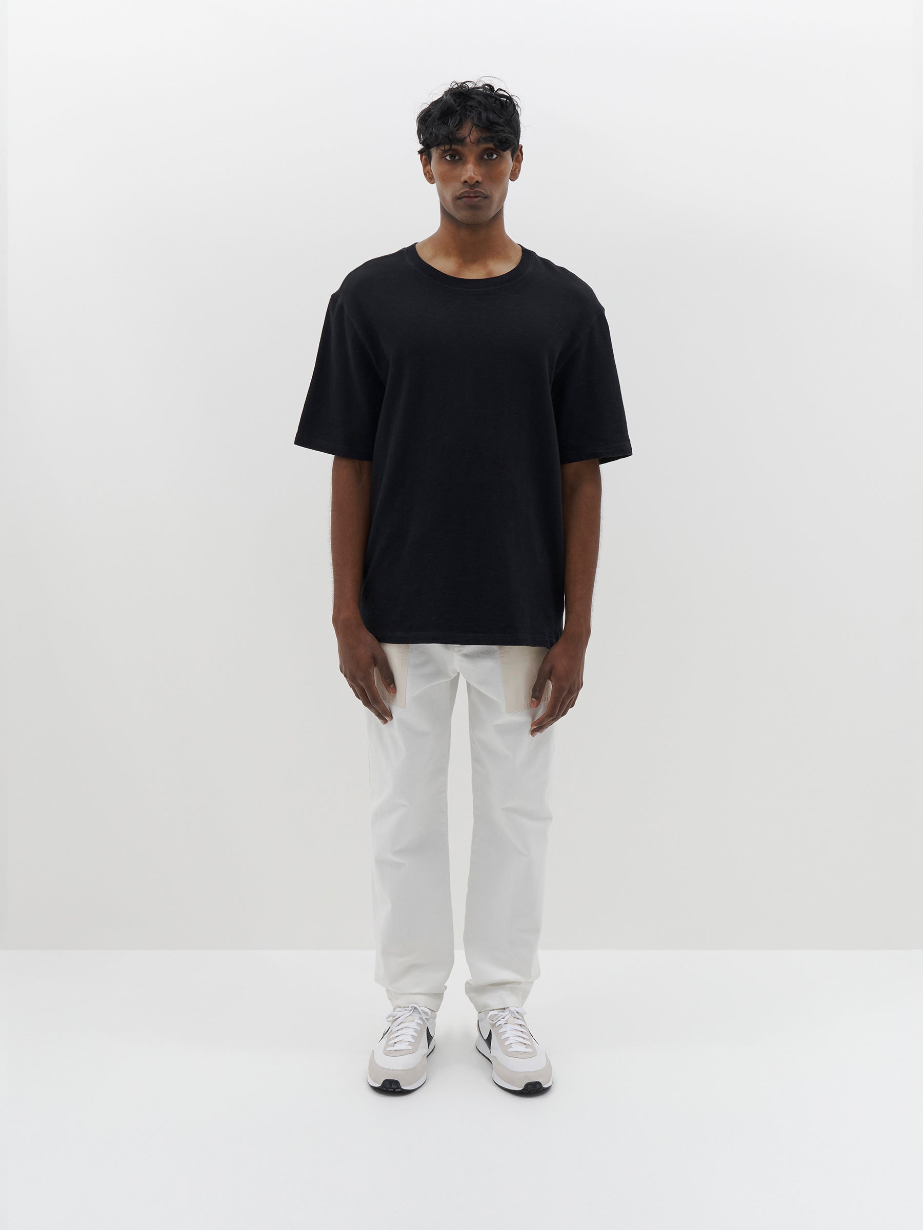 slub rib slouch t.shirt