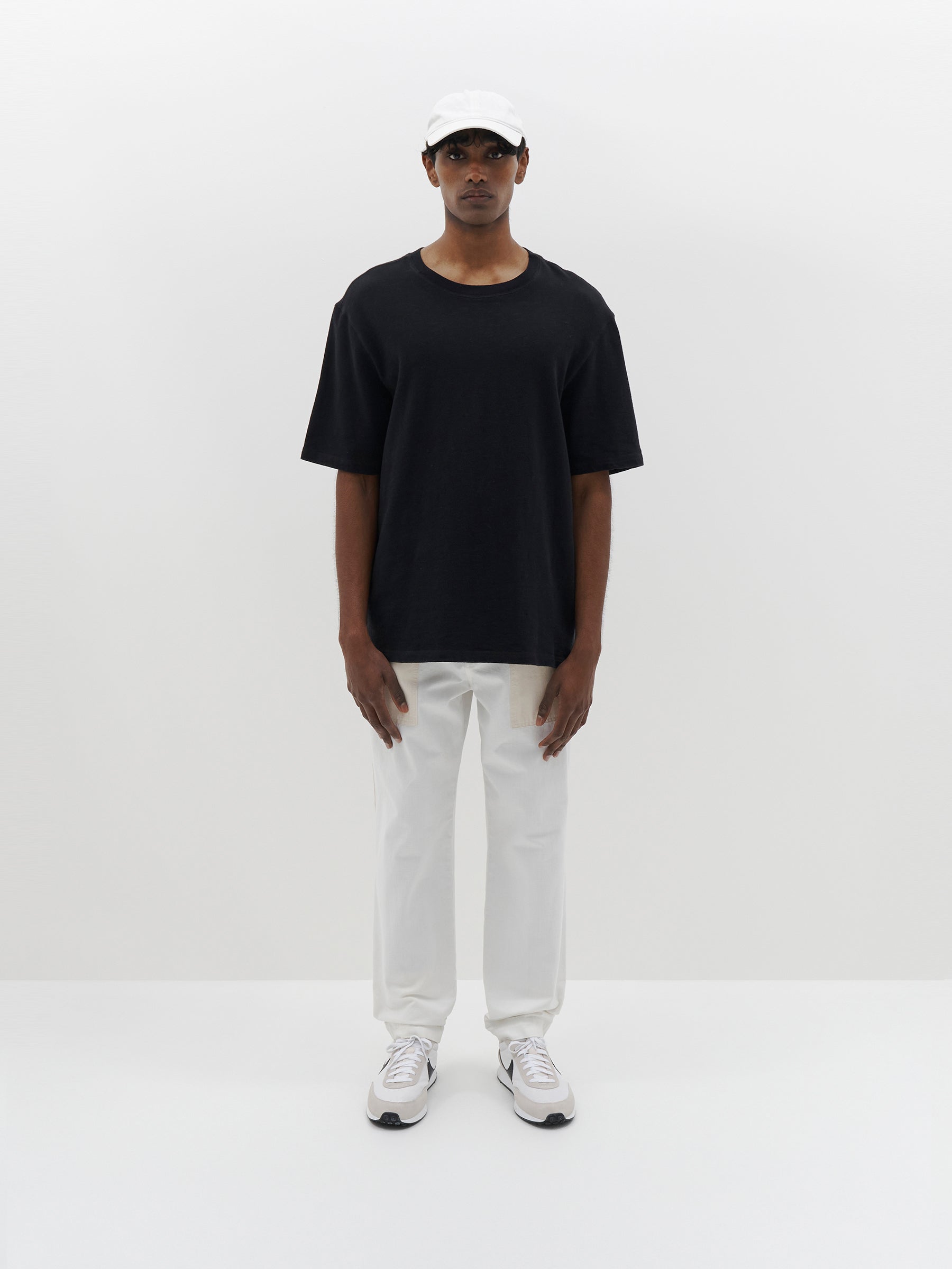 slub rib slouch t.shirt