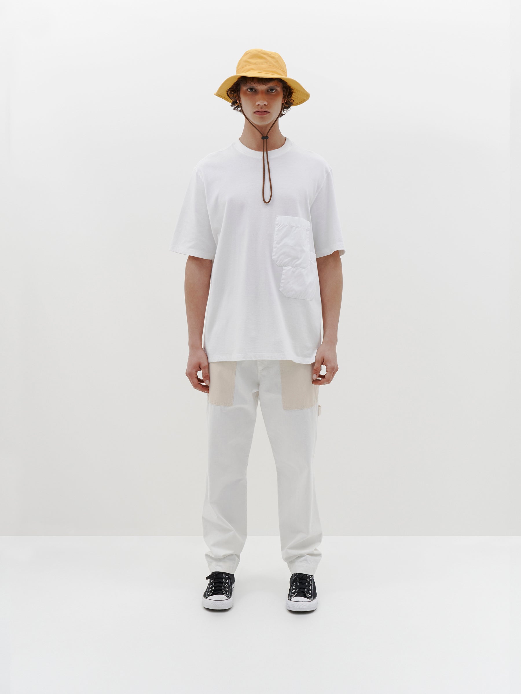 double pocket slouch t.shirt