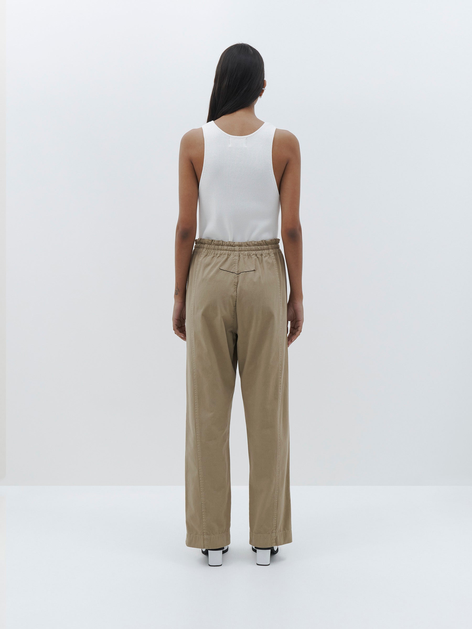 canvas slouch pull on pant